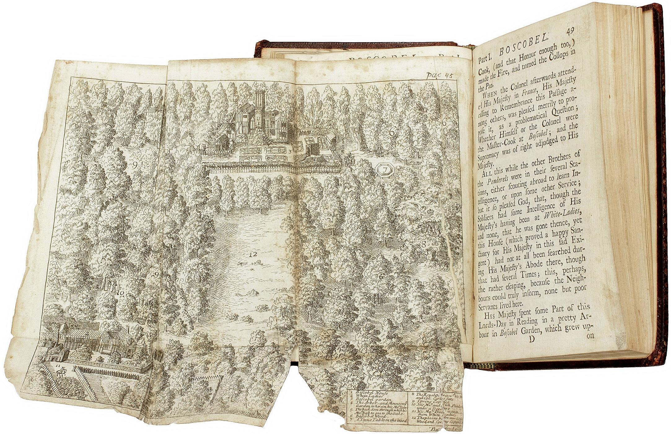 Thomas BLOUNT. Boscobel - 1725 - QUATRIÈME ÉDITION Bon état - En vente à Hillsborough, NJ