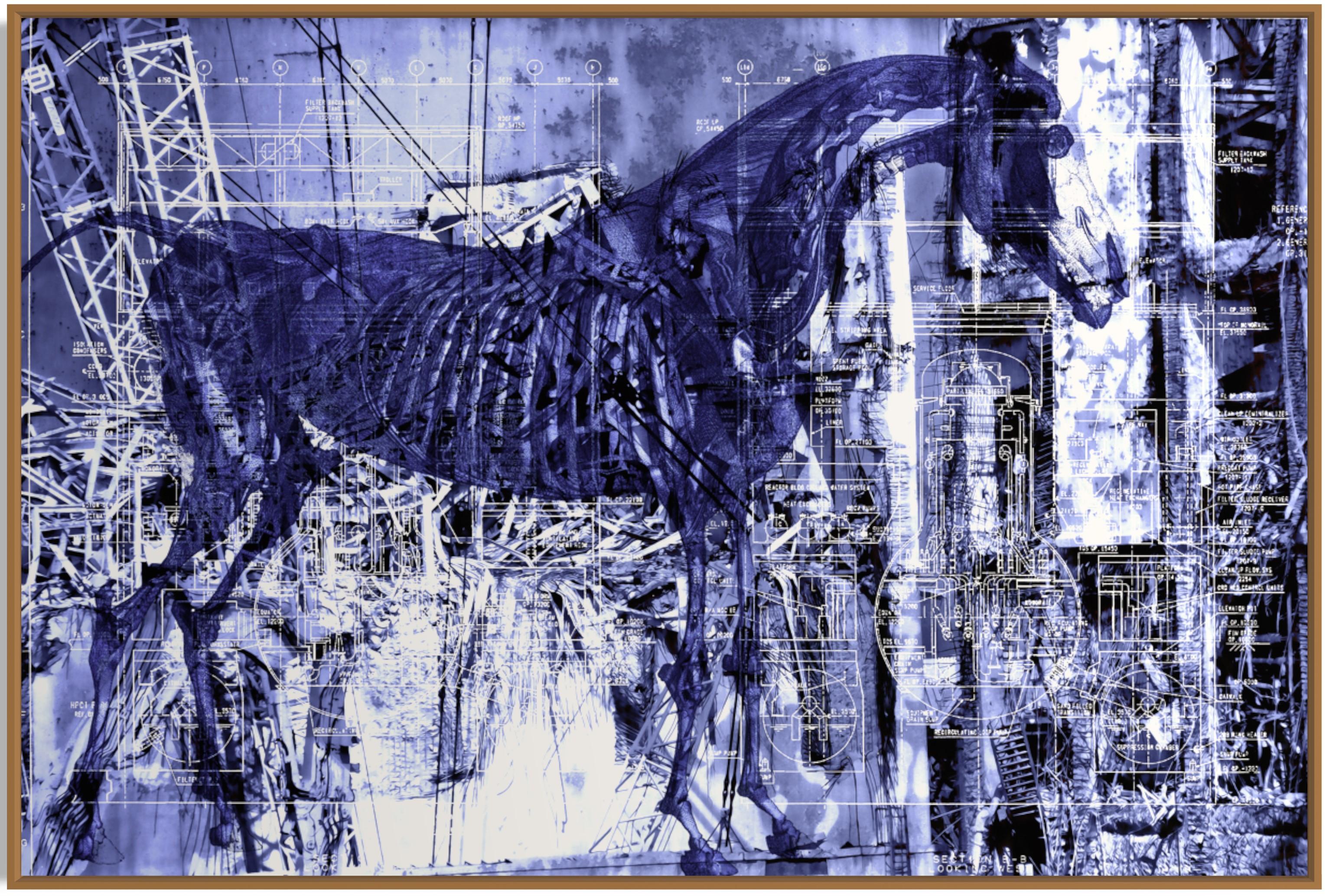 Thomas Bollinger Animal Art - 4th Horse At Fukushima