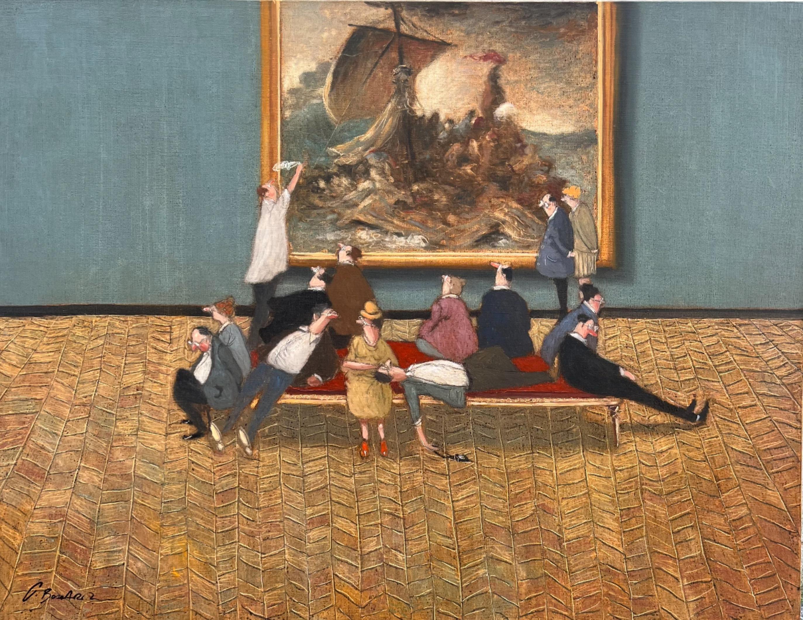 Grosse fatigue - Painting de Thomas Bossard