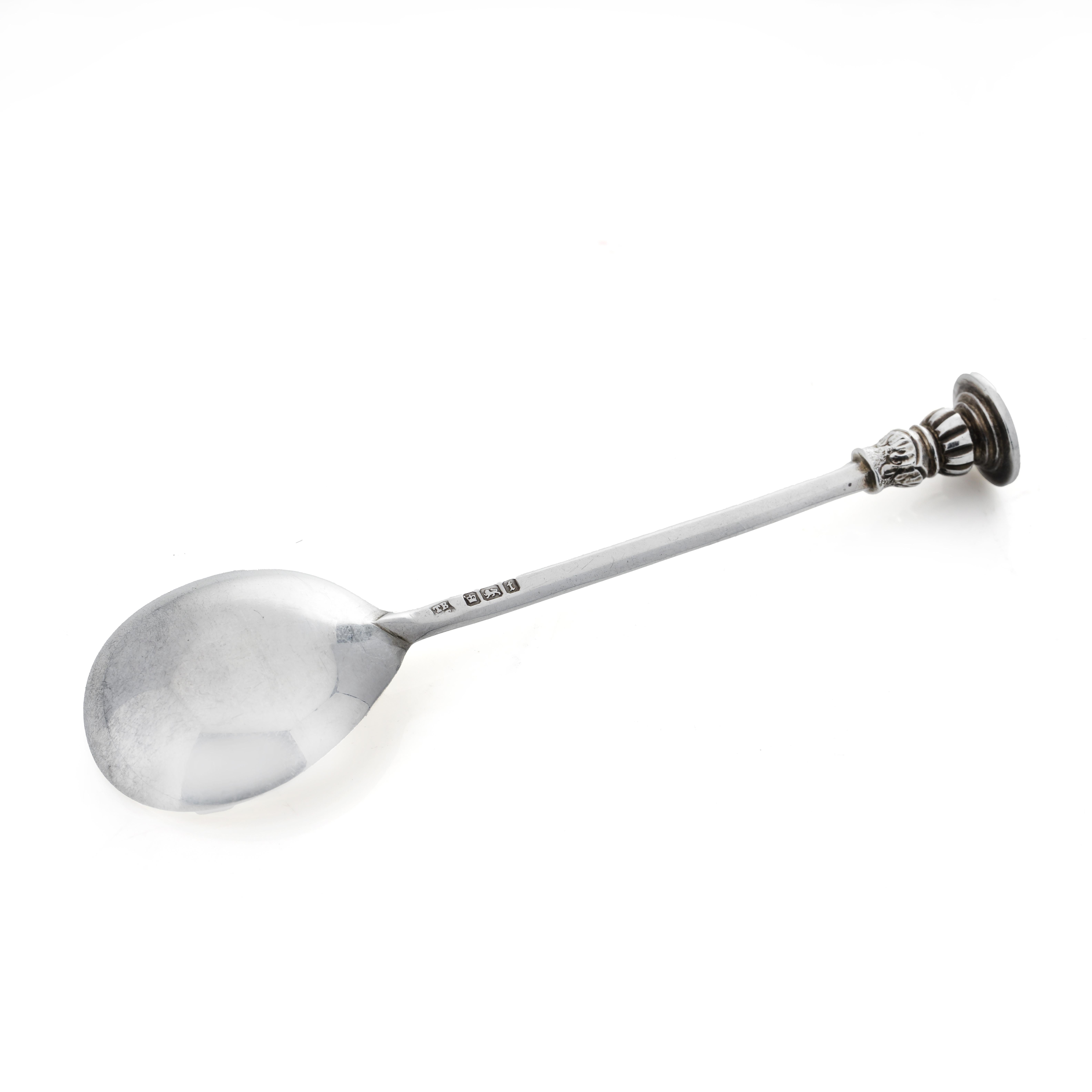 Thomas Bradbury & Sons Ltd. Antico set di 7 cucchiai da tè in argento sterling di epoca edoardiana in vendita 1