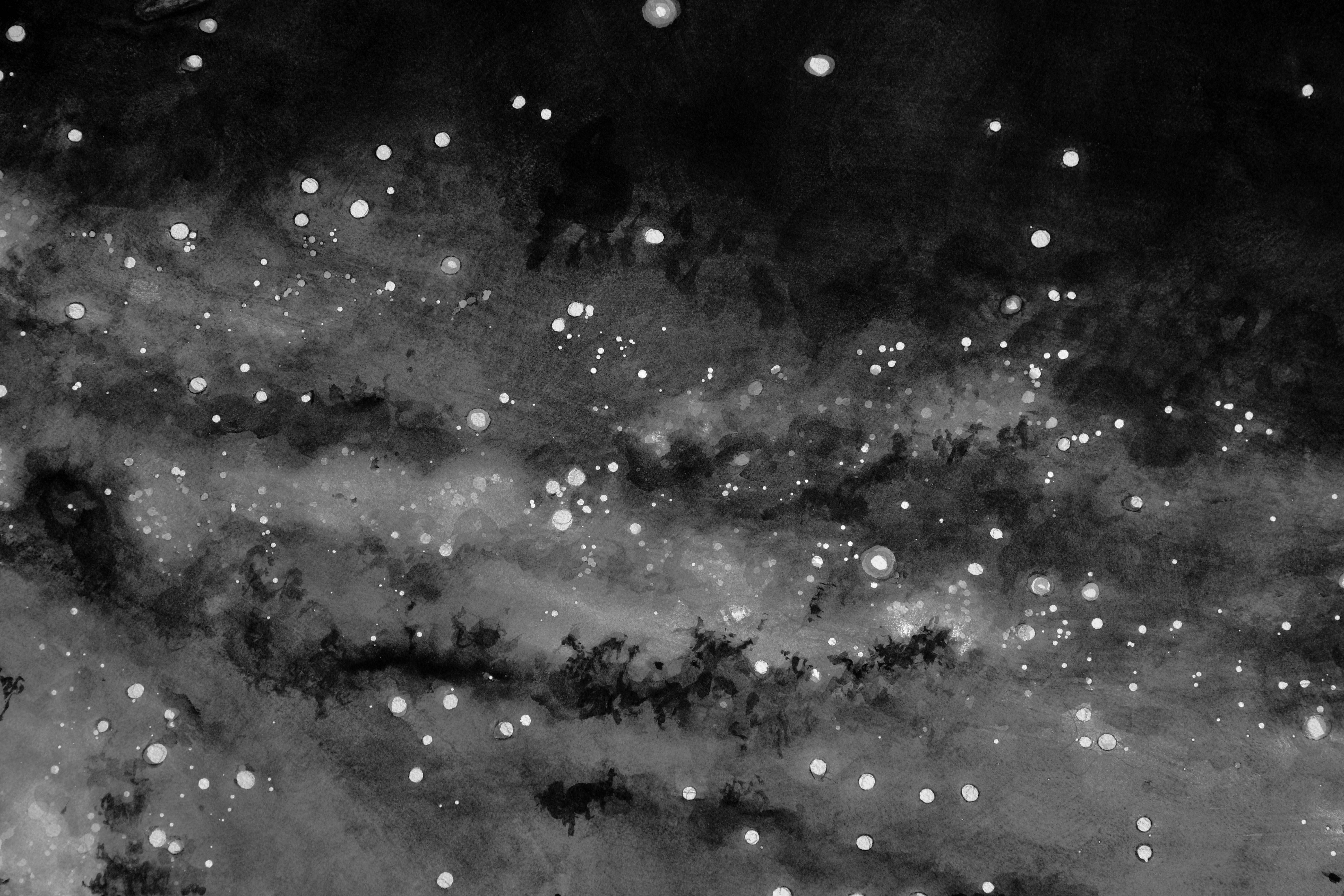Großformatiges Aquarellgemälde „Andromeda“ Galaxy von Thomas Broadbent, Galaxy im Angebot 5