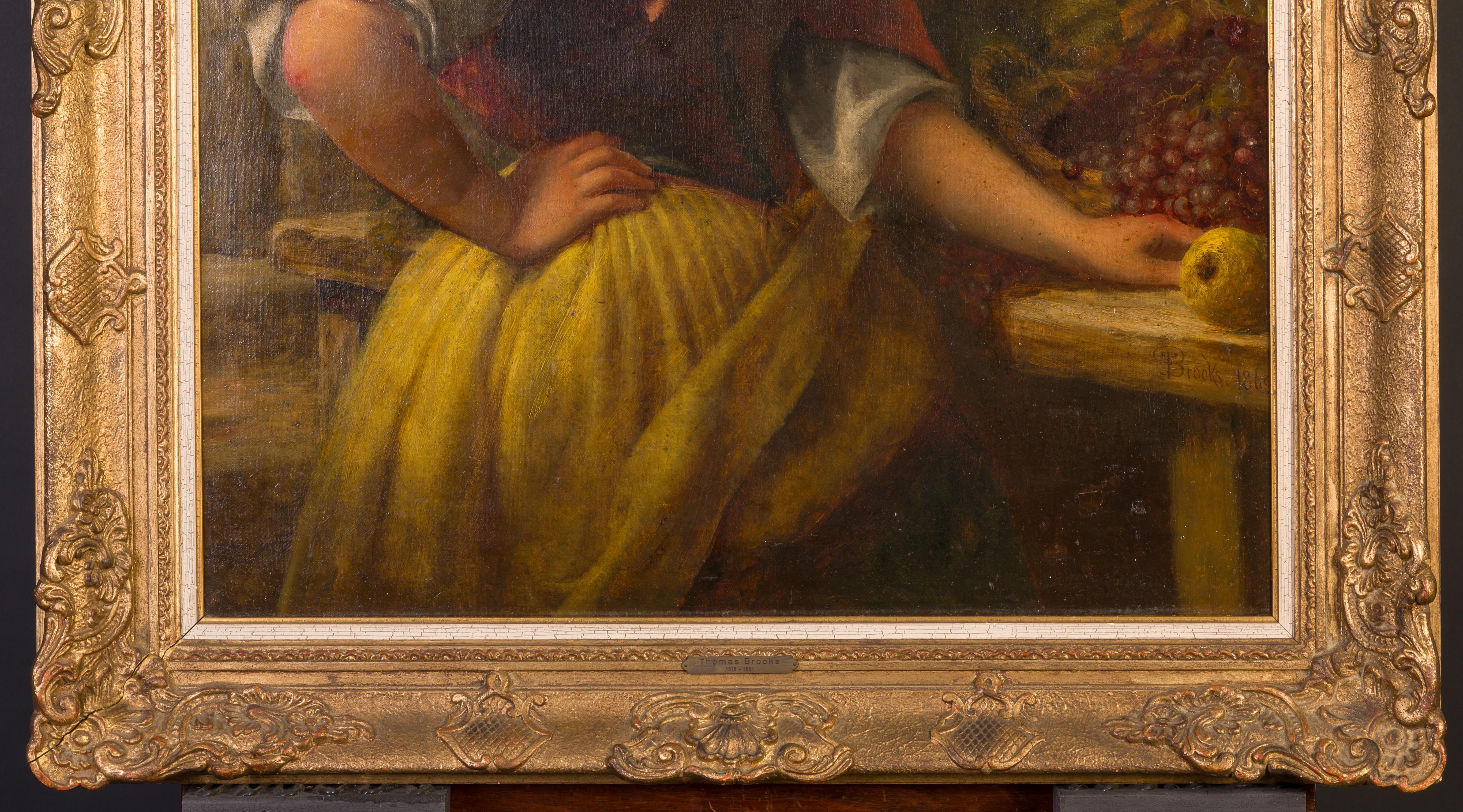 Portrait of a Spanish fruit seller For Sale 3