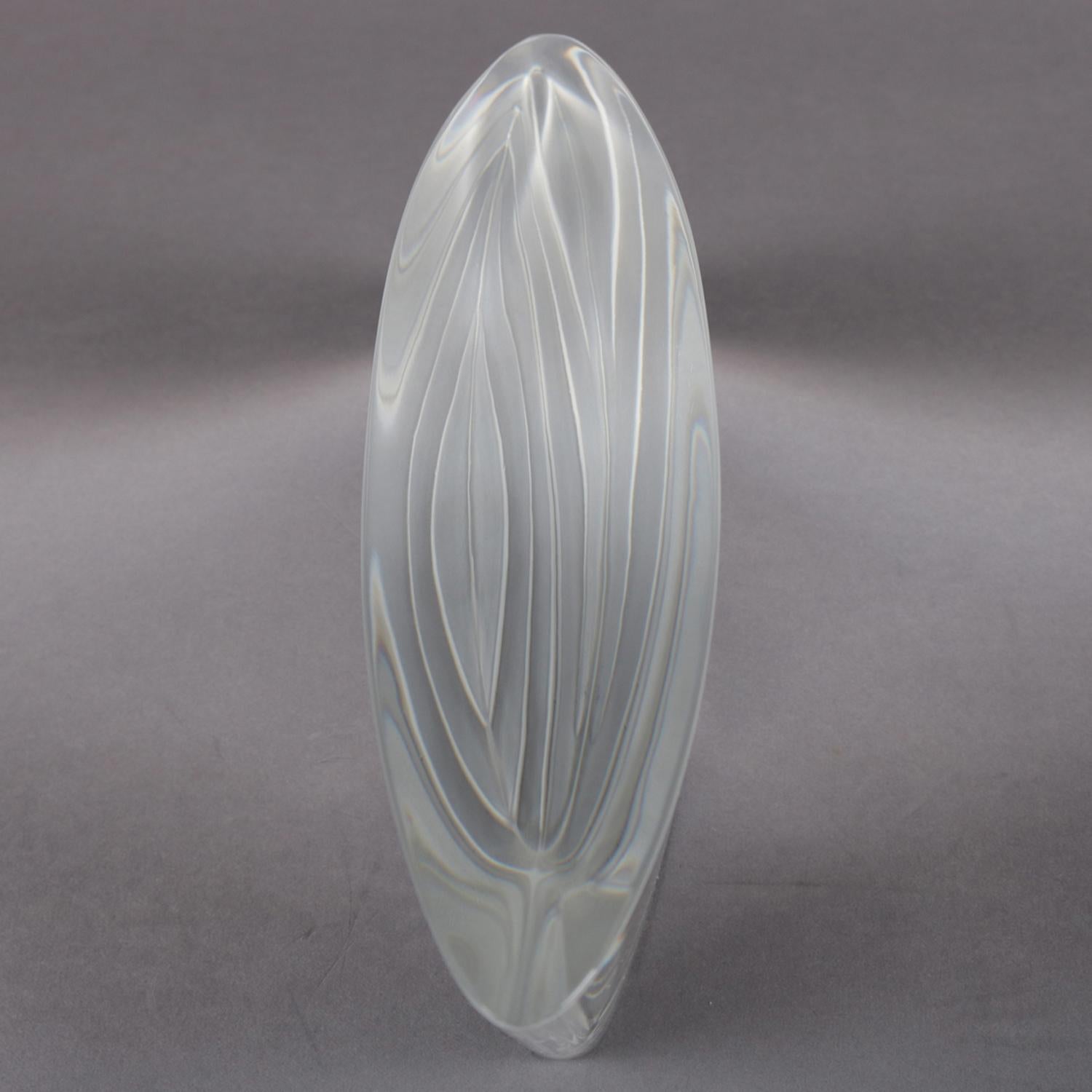 Thomas Brzon Contemporary Cut-Glass Optic Glass Abstract Sculpture, circa 2016 9