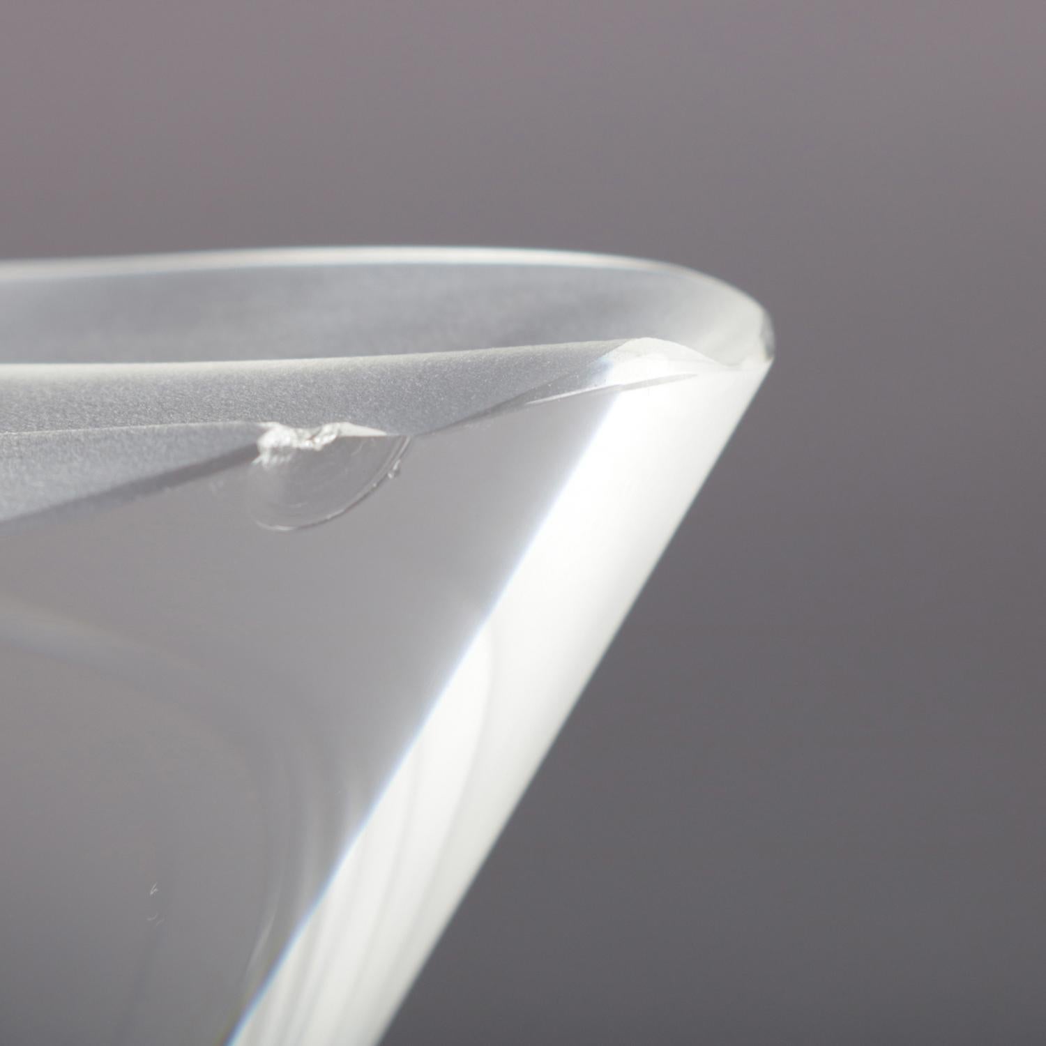 Thomas Brzon Contemporary Cut-Glass Optic Glass Abstract Sculpture, circa 2016 10
