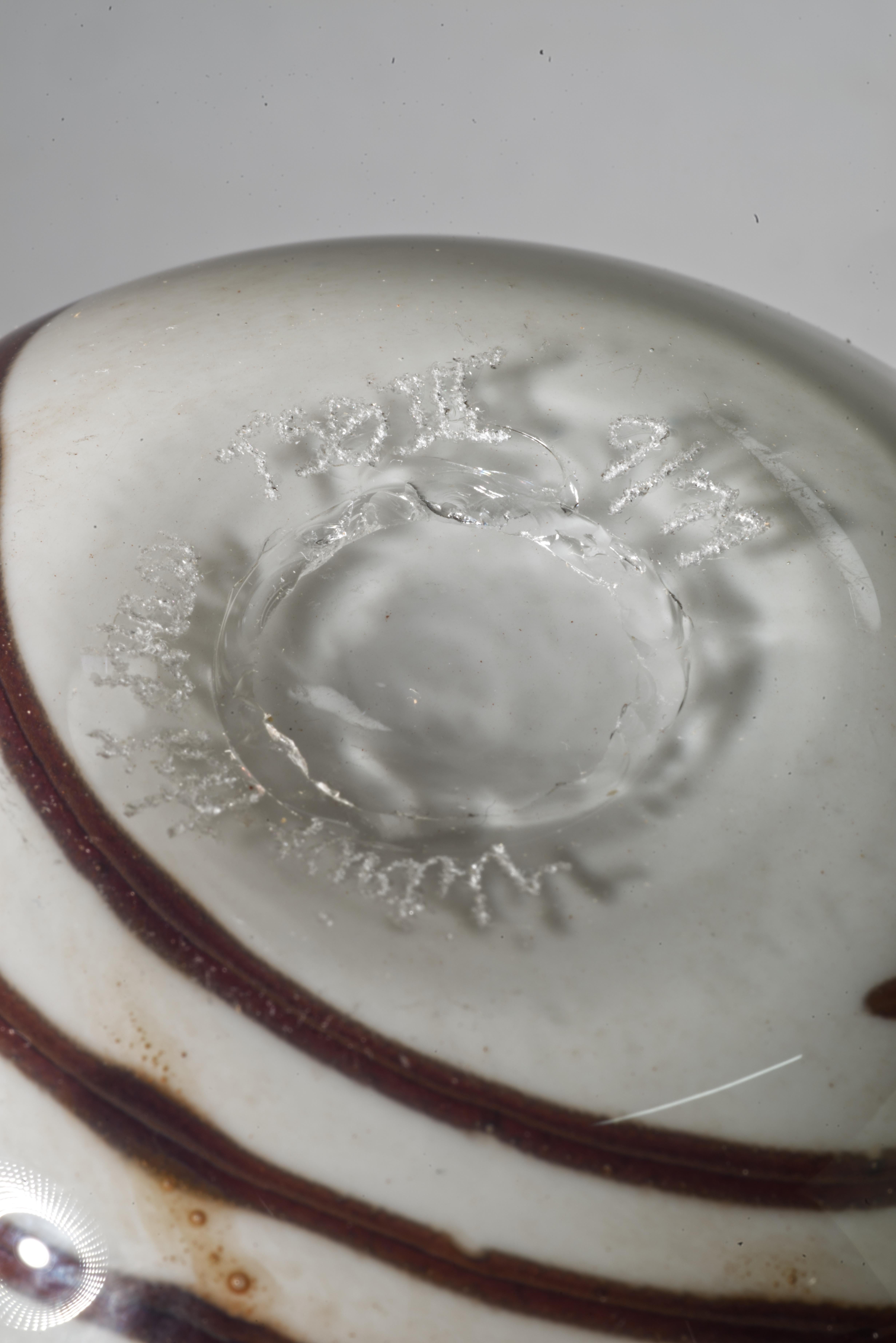 Thomas Buechner III for Vitrix Hot Glass Studio Vase, NY Art Glass in vendita 3