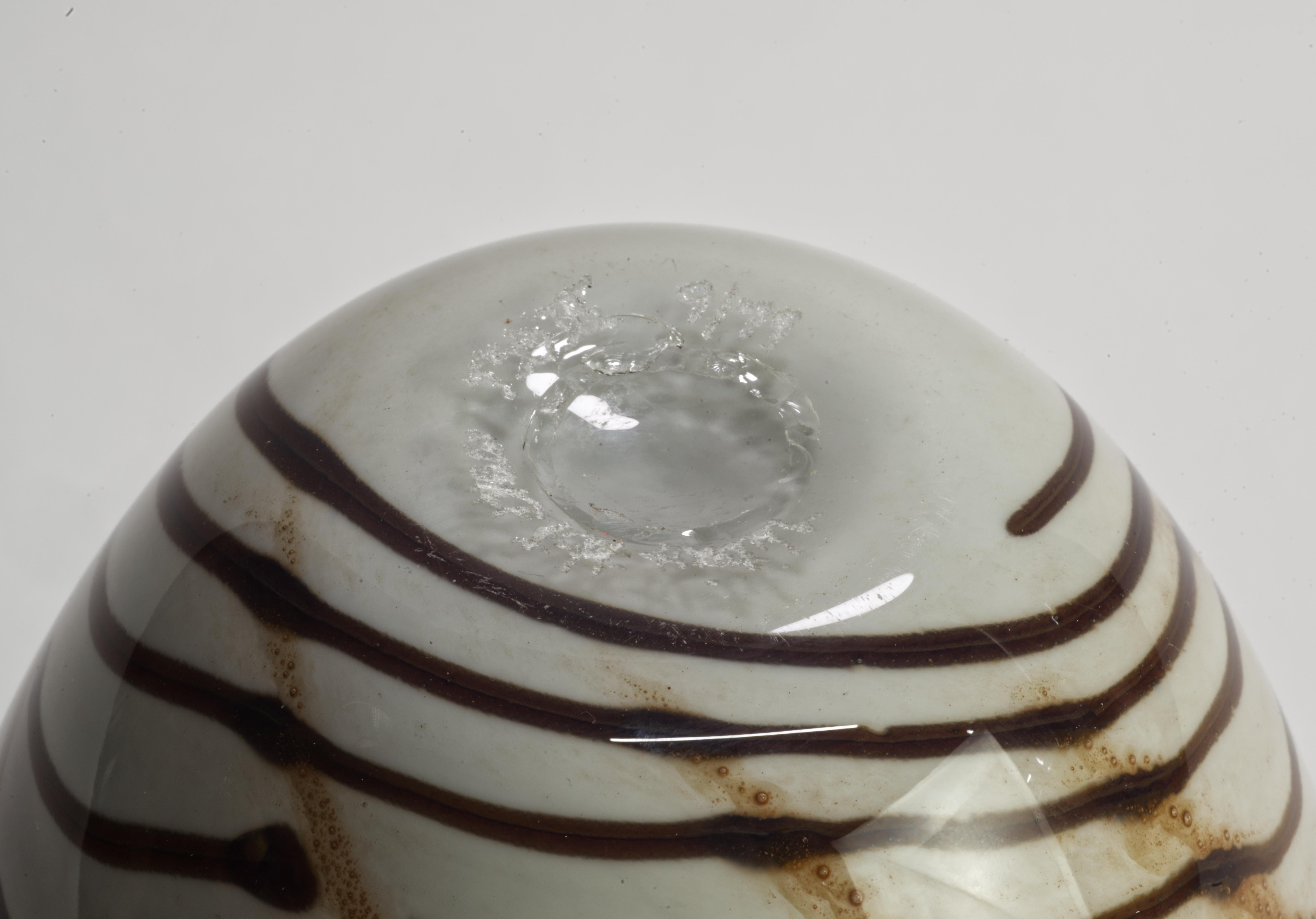 Thomas Buechner III for Vitrix Hot Glass Studio Vase, NY Art Glass in vendita 2