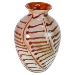 Thomas Buechner III for Vitrix Hot Glass Studio Vase, NY Art Glass
