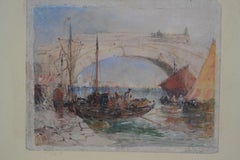"Tre Archi Bridge, Cannareggio, Venice" - Watercolour painting