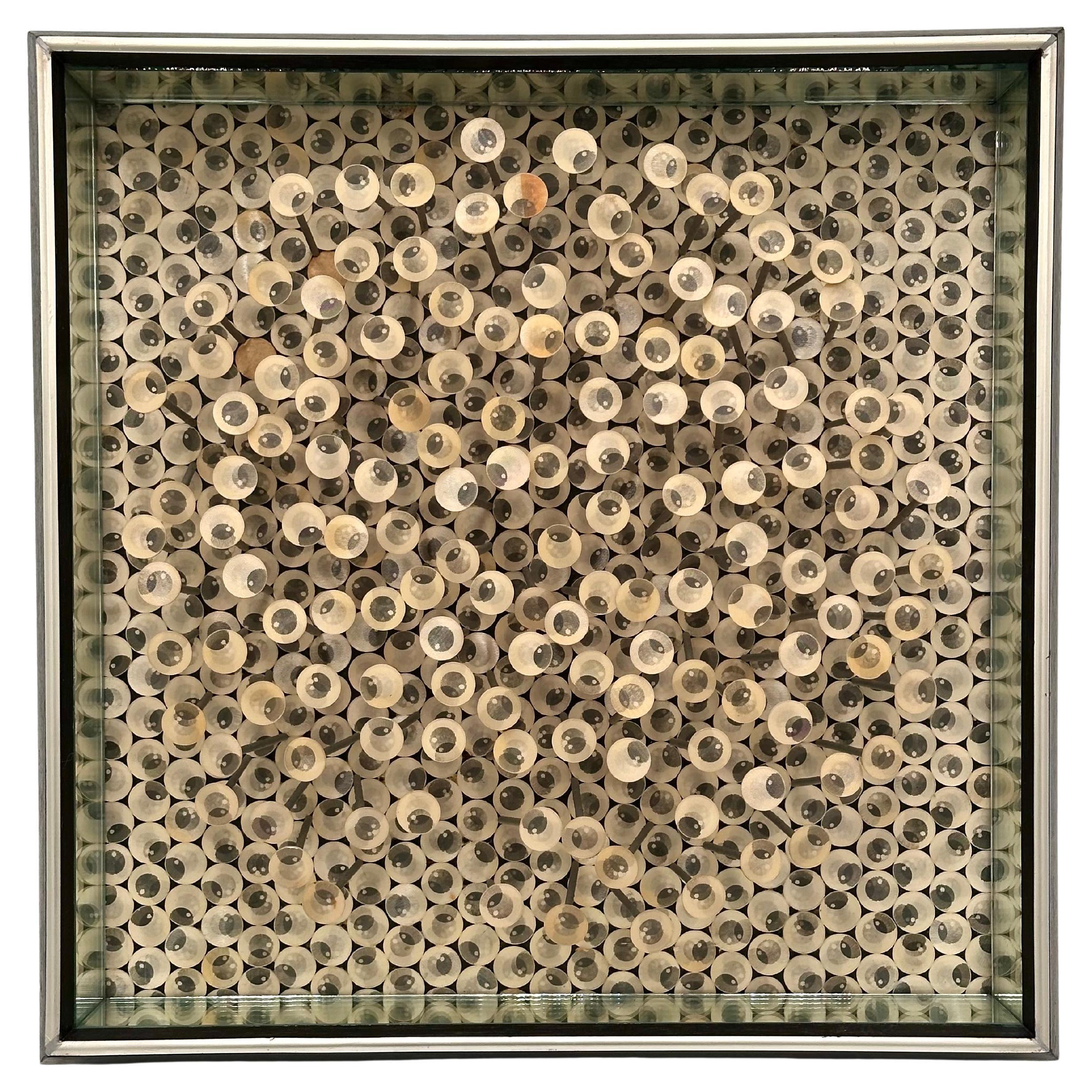 Thomas C. Strobel "Optical" Three-Dimensional Op Art For Sale