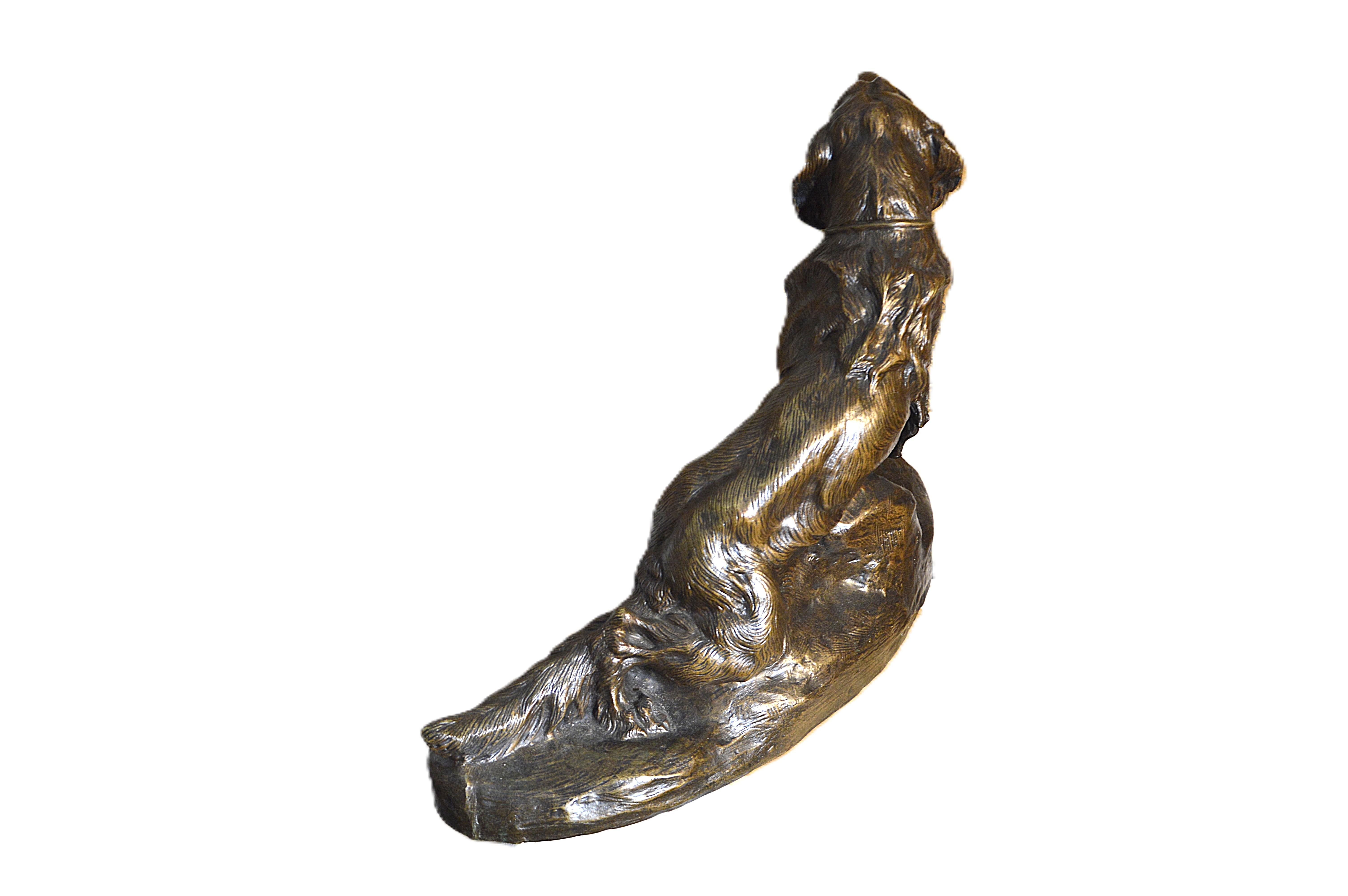 Bronze, Hund von Thomas-François Cartier im Angebot 2