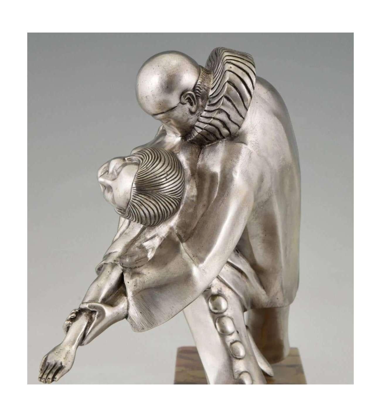 Thomas Cartier (1879-1943)+Bronze mit Silberpatina 