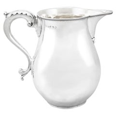 Thomas Chawner Antique 1780s Sterling Silver Beer or Water Jug