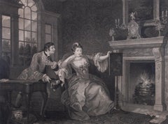 T. Cheesman (1760-1834) after Hogarth - 1820 Engraving, The Lady's Last Stake