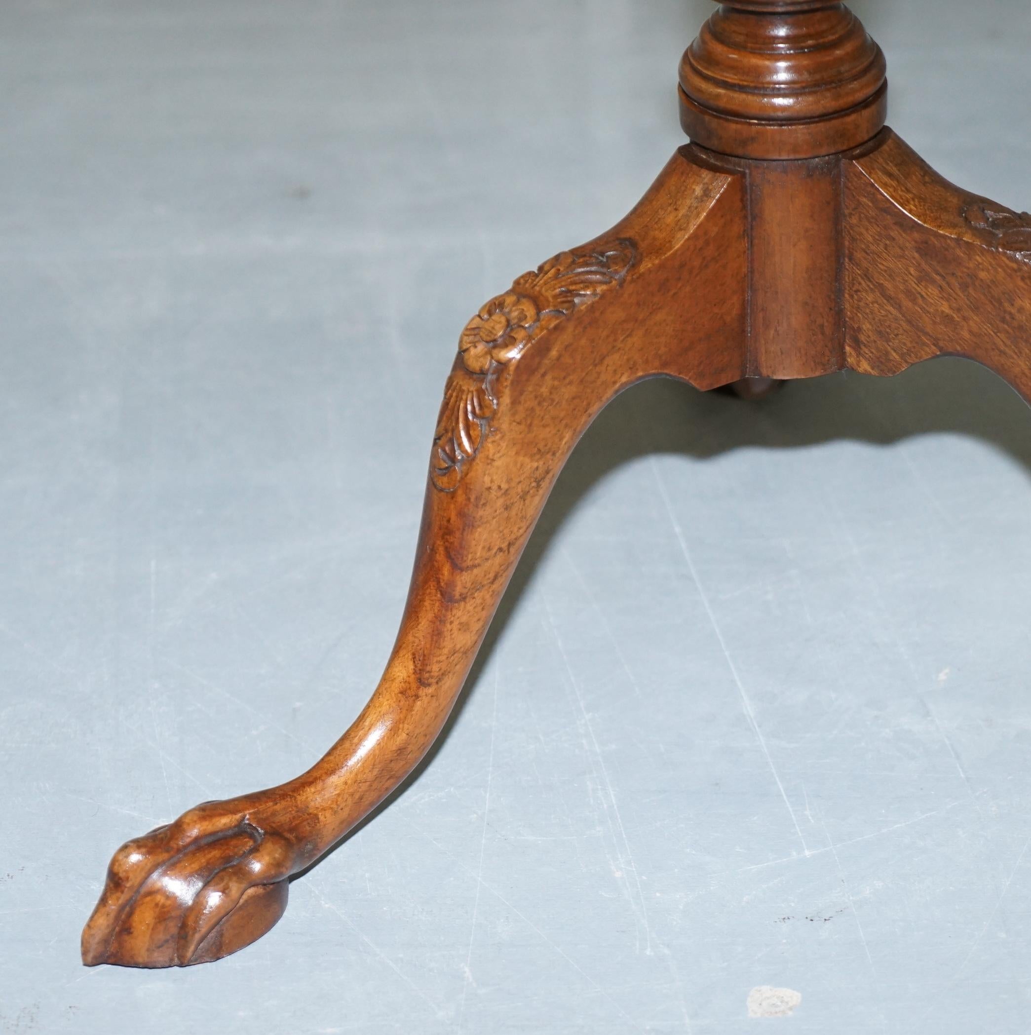 Thomas Chippendale George III Style Mahogany Gallery Tripod Table Bevan Funnell 5