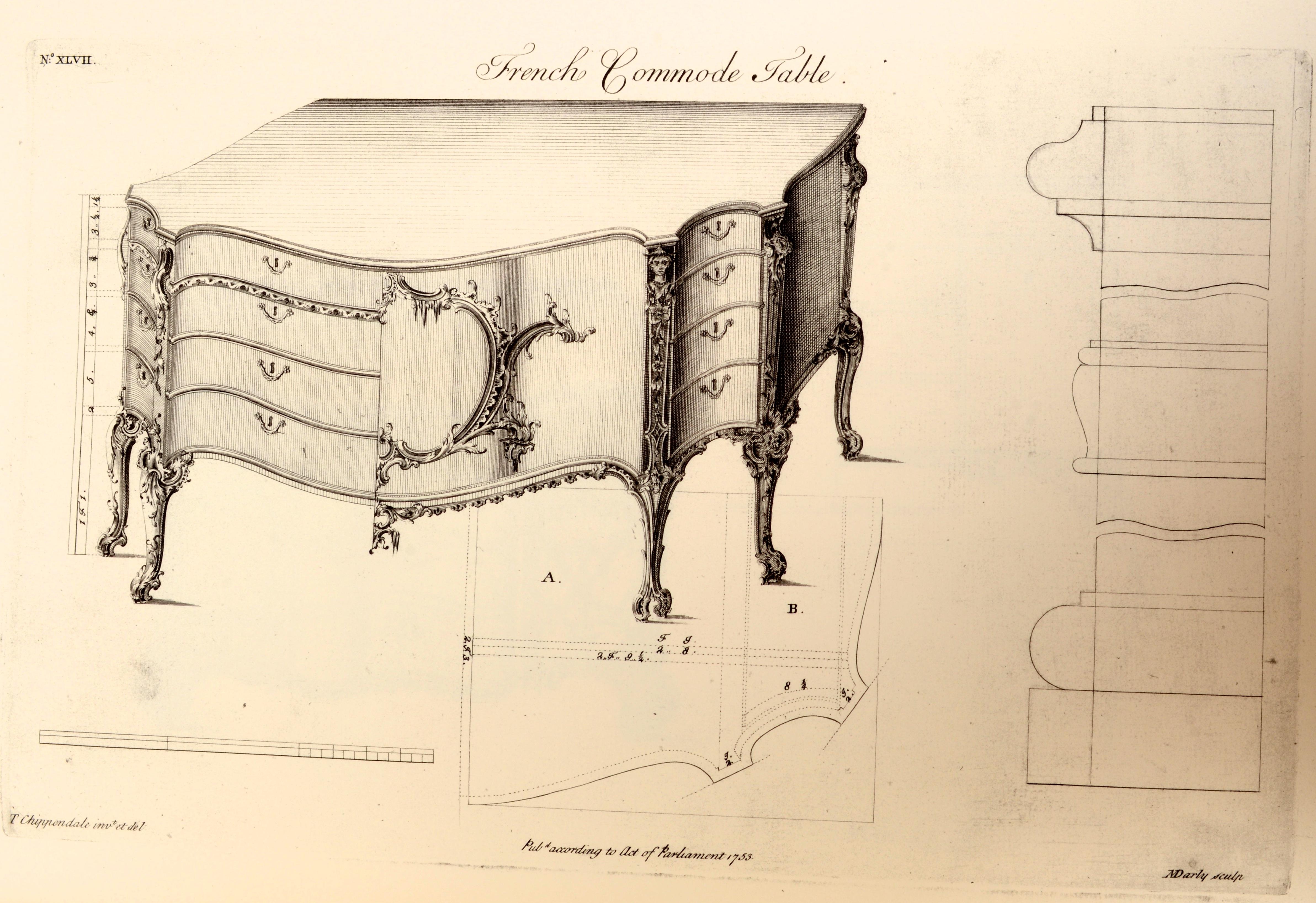 Thomas Chippendale's, the Gentleman and Cabinet Makers Director, Facsimile For Sale 4