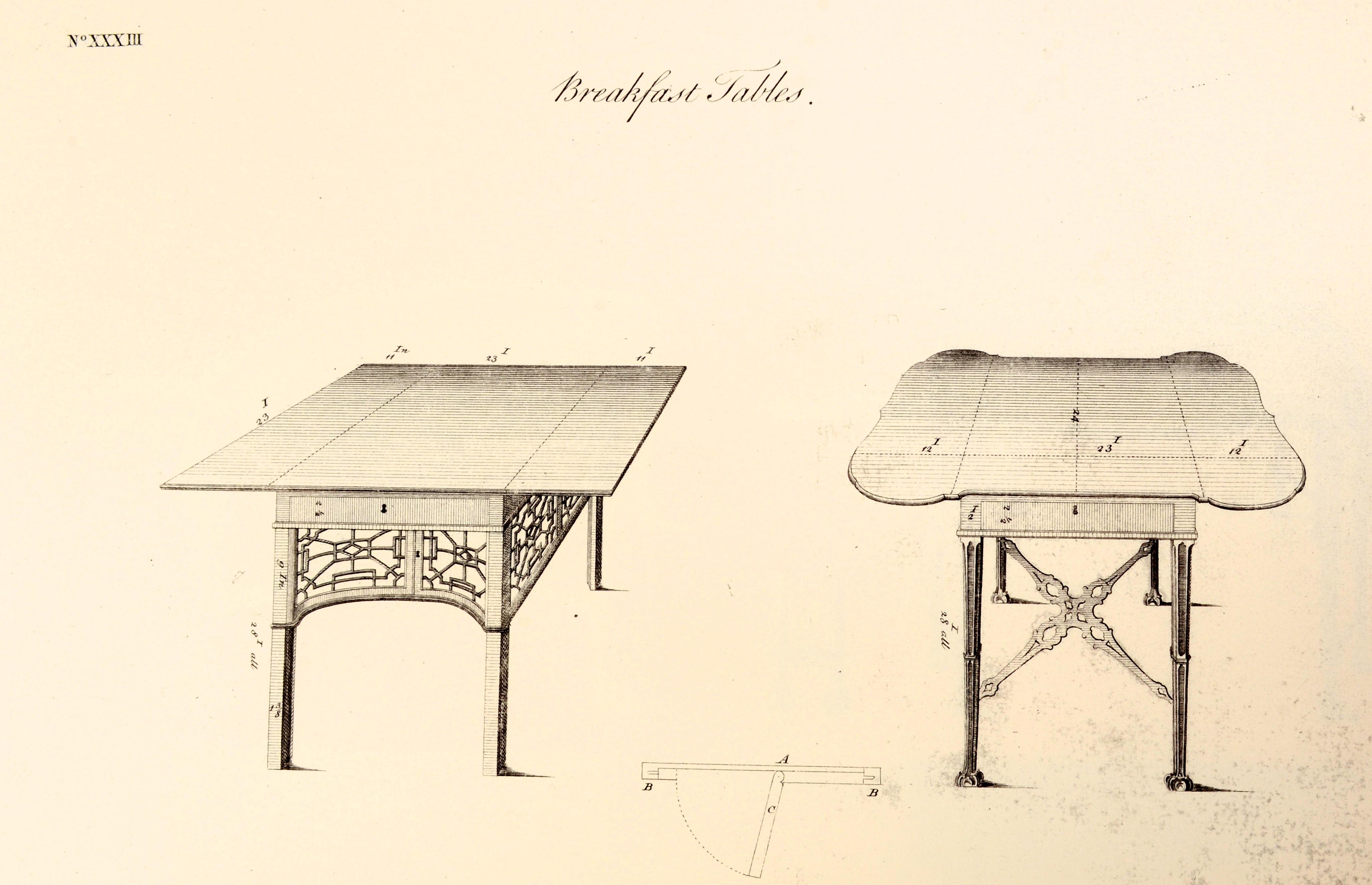 Thomas Chippendale's, the Gentleman and Cabinet Makers Director, Facsimile For Sale 8