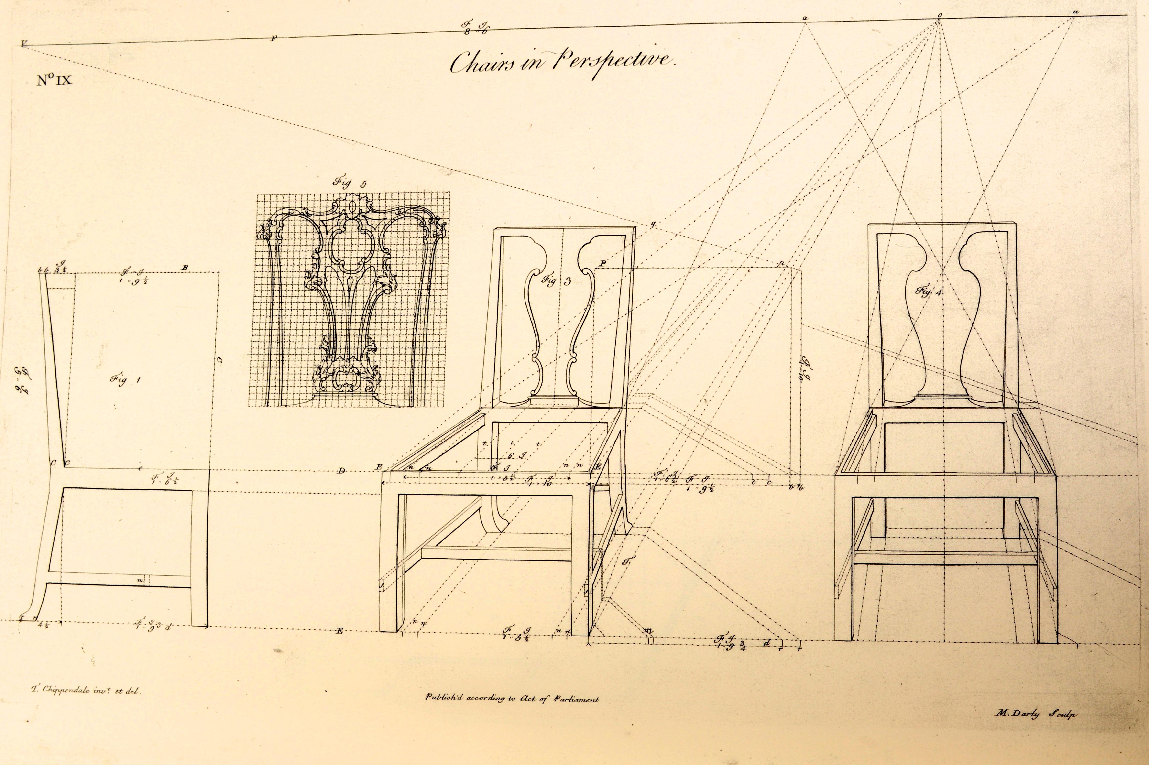 XXI secolo e contemporaneo Thomas Chippendale, il direttore di Gentleman and Cabinet Makers, facsimile in vendita