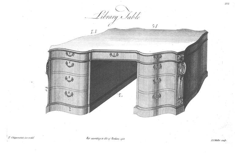The Gentleman and Cabinet Makers Director 1754 (Livre de Thomas Chippendale) en vente 5