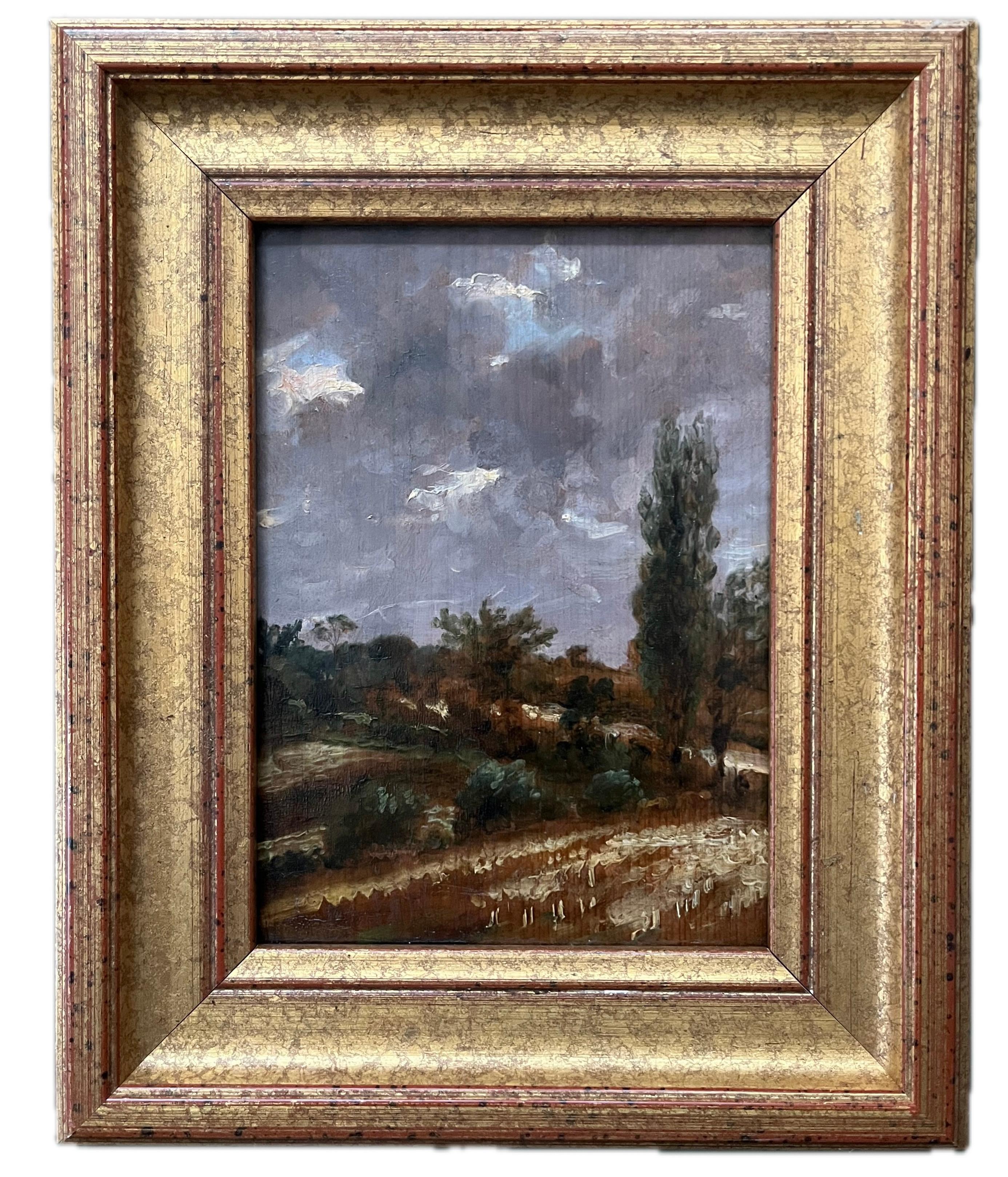Thomas Churchyard, John Constable contemporary, Suffolk landscape 1