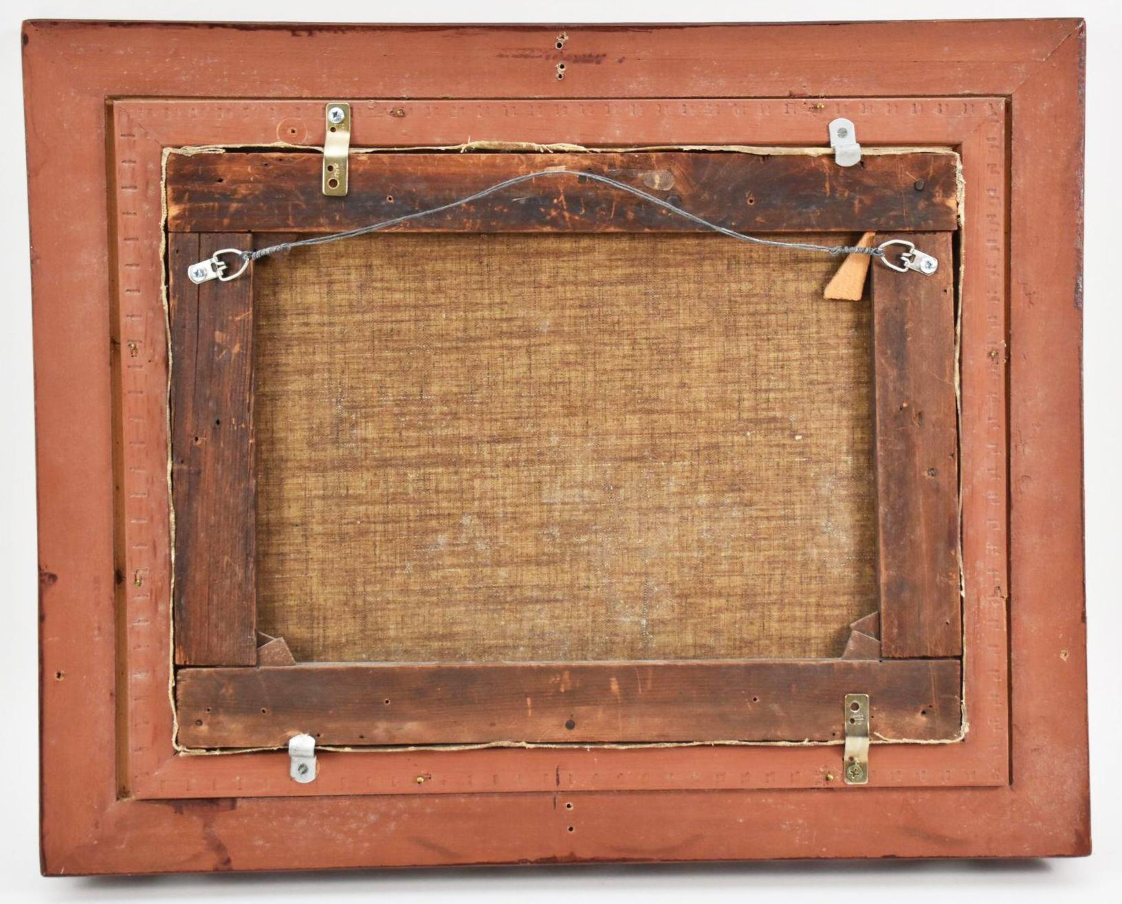 XIXe siècle Peinture à l'huile de paysage anglais par Thomas Clark en vente 1