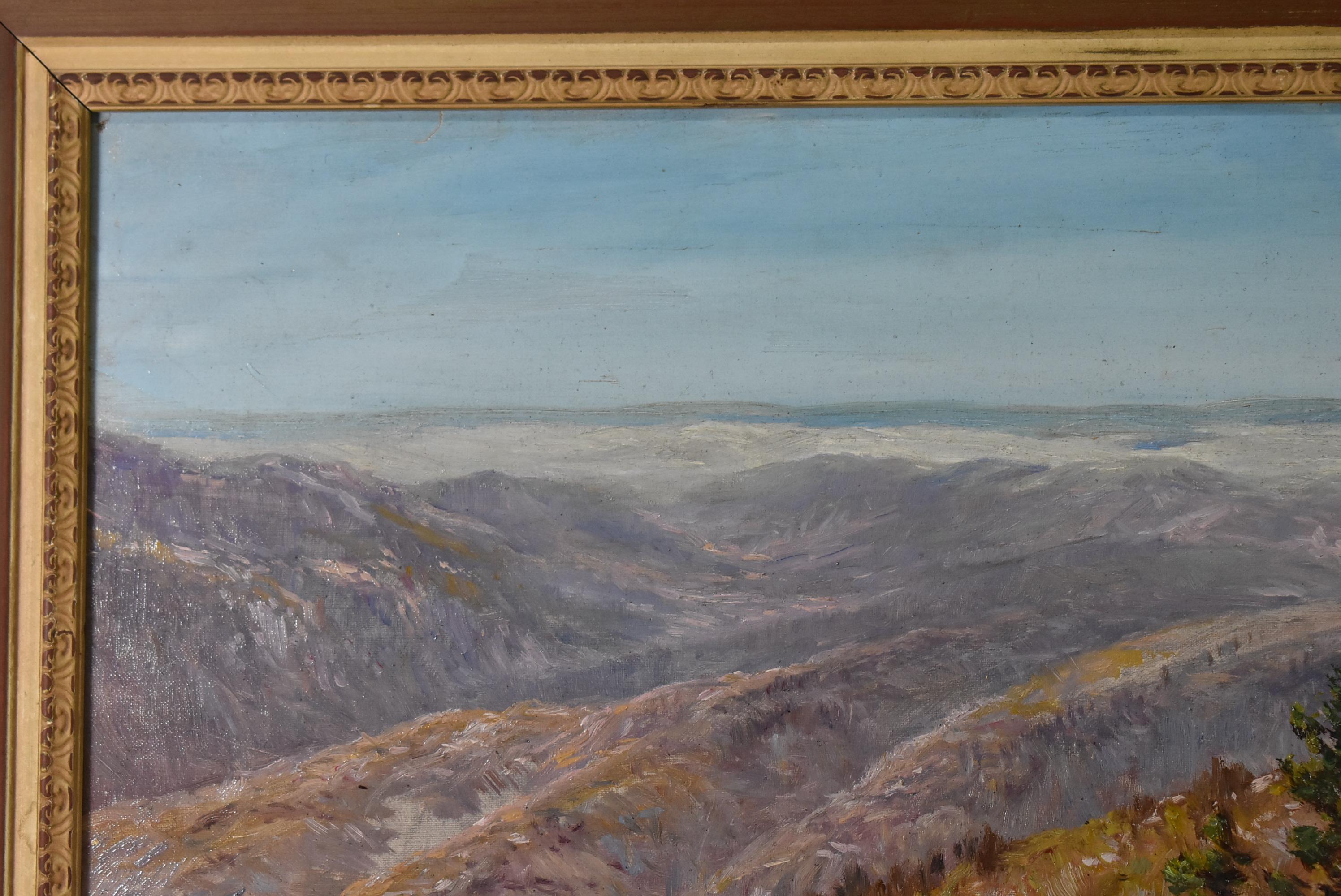 Thomas Corwin Lindsay Oil Painting on Panel 