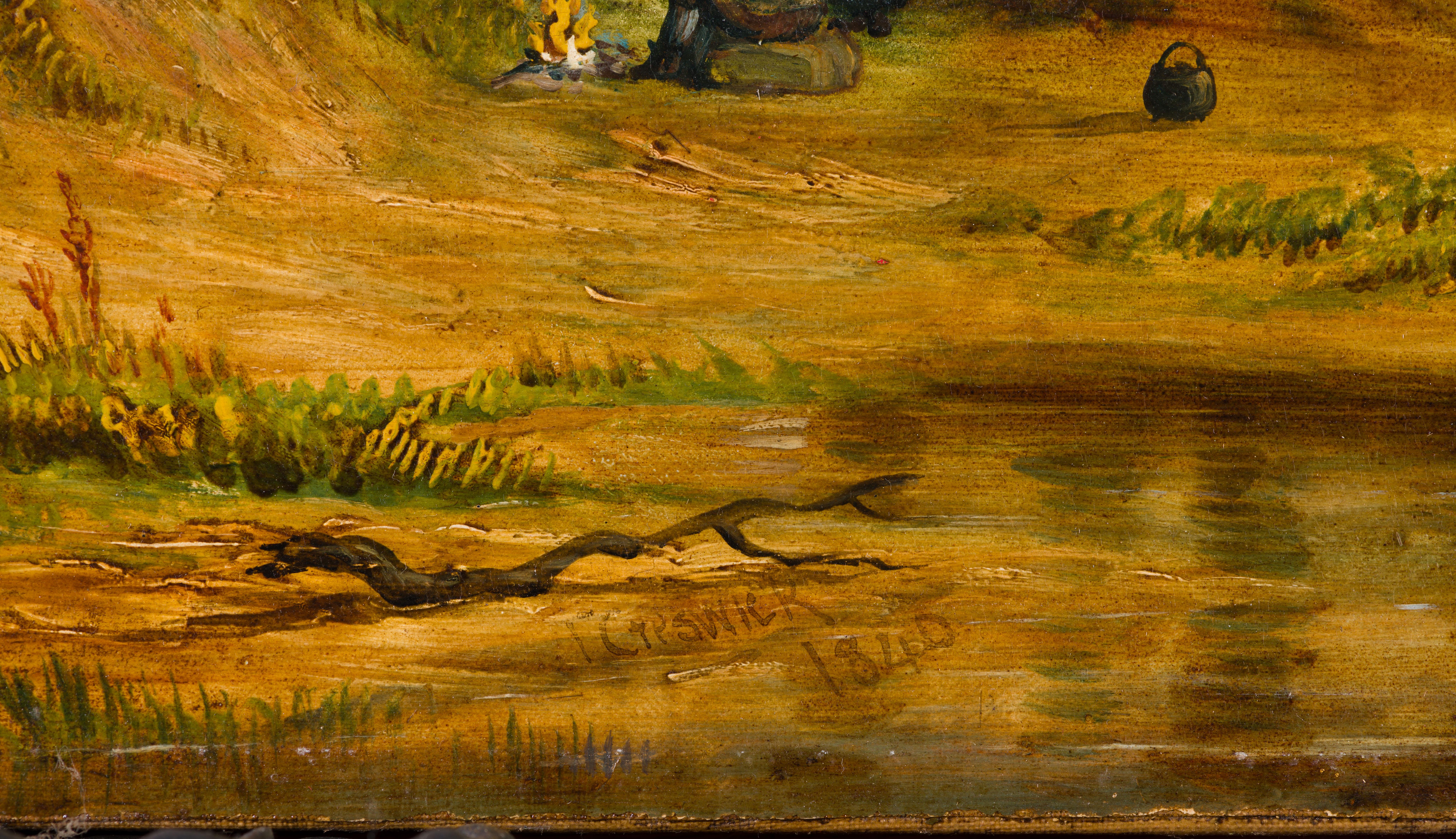 Thomas Creswick R.A. 1811 - 1869, è stato un pittore e illustratore di paesaggi inglese. Creswick fu uno dei membri principali della Scuola di Birmingham di pittori paesaggisti ed espose già nel 1827 alla Society of British Artists di Londra, a soli