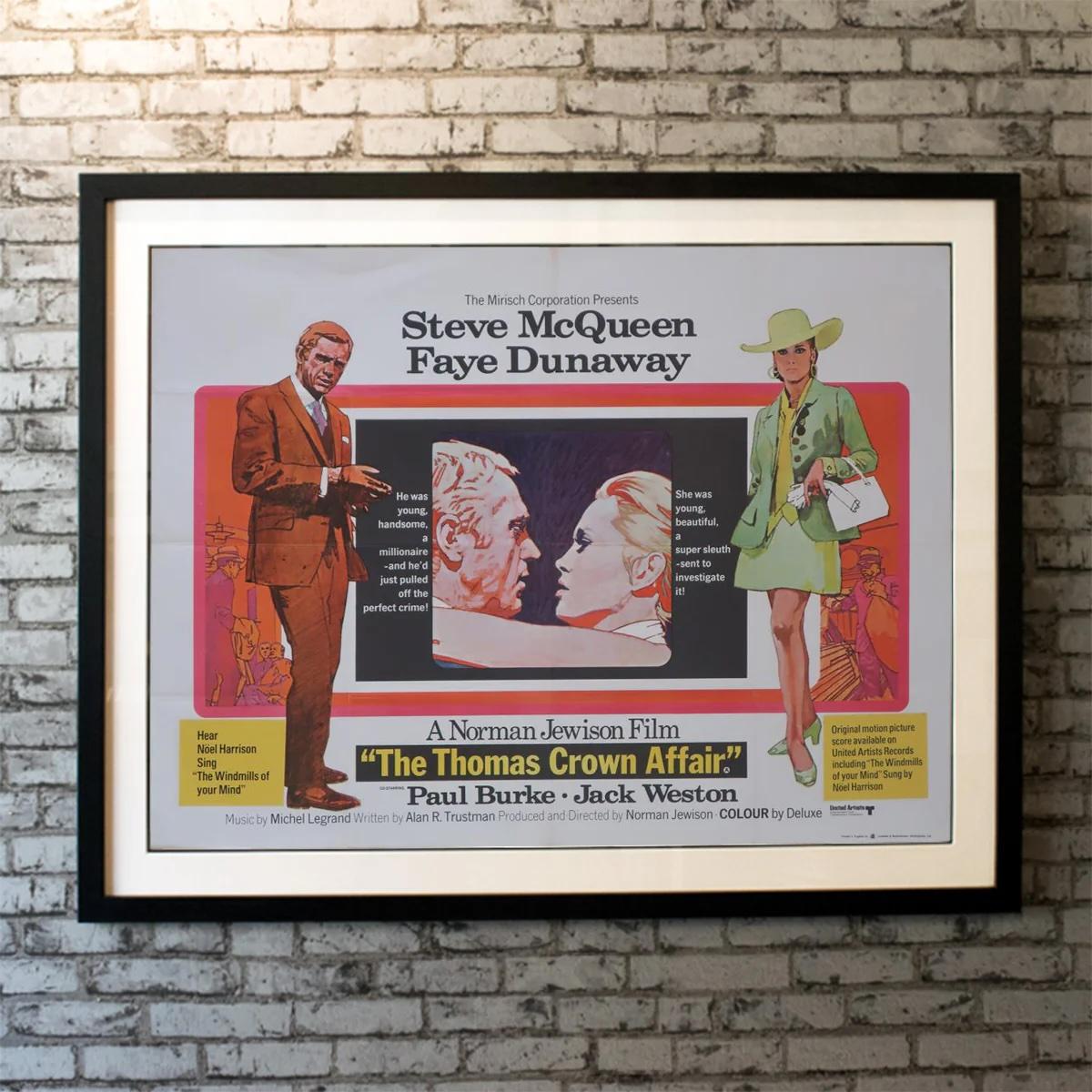 Die Thomas Crown-Affäre (1968) im Zustand „Hervorragend“ im Angebot in London, GB