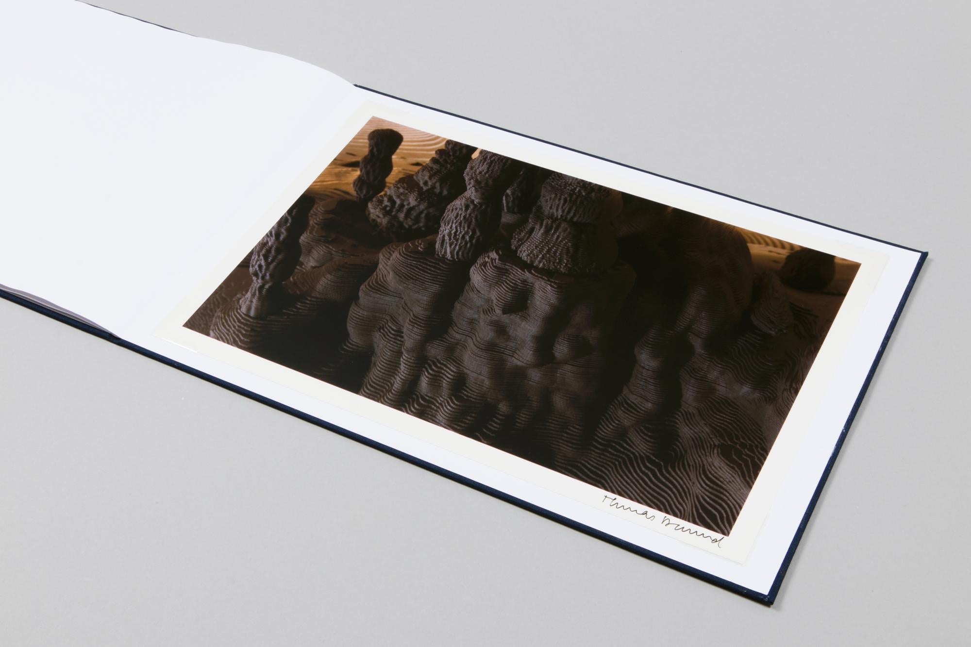 2 photographies, signées par Thomas Demand, Grotto (du catalogue Serpentine Gallery) 2