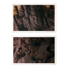 2 photographies, signées par Thomas Demand, Grotto (du catalogue Serpentine Gallery)