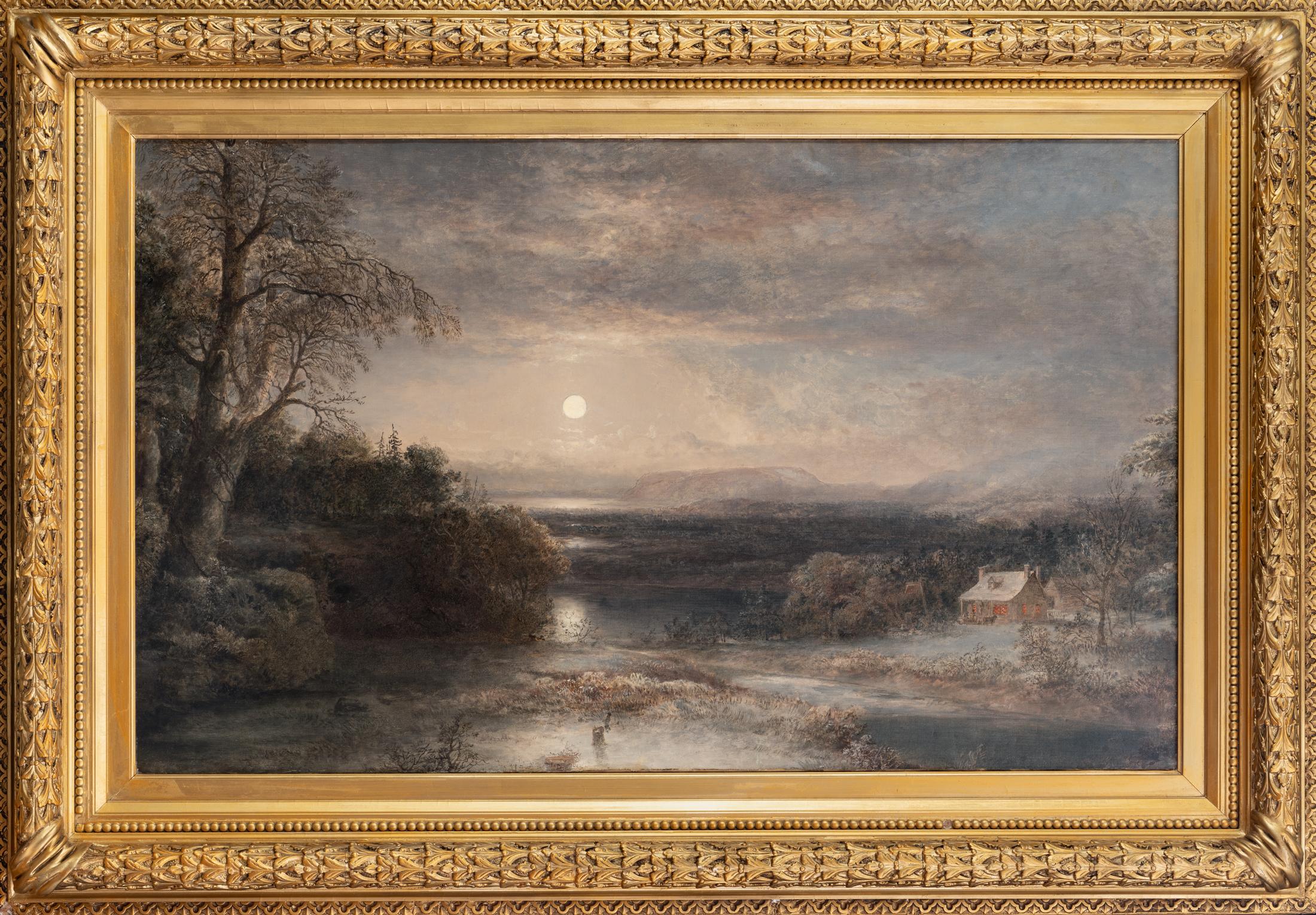 Evening on the Schuylkill - Painting by Thomas Doughty