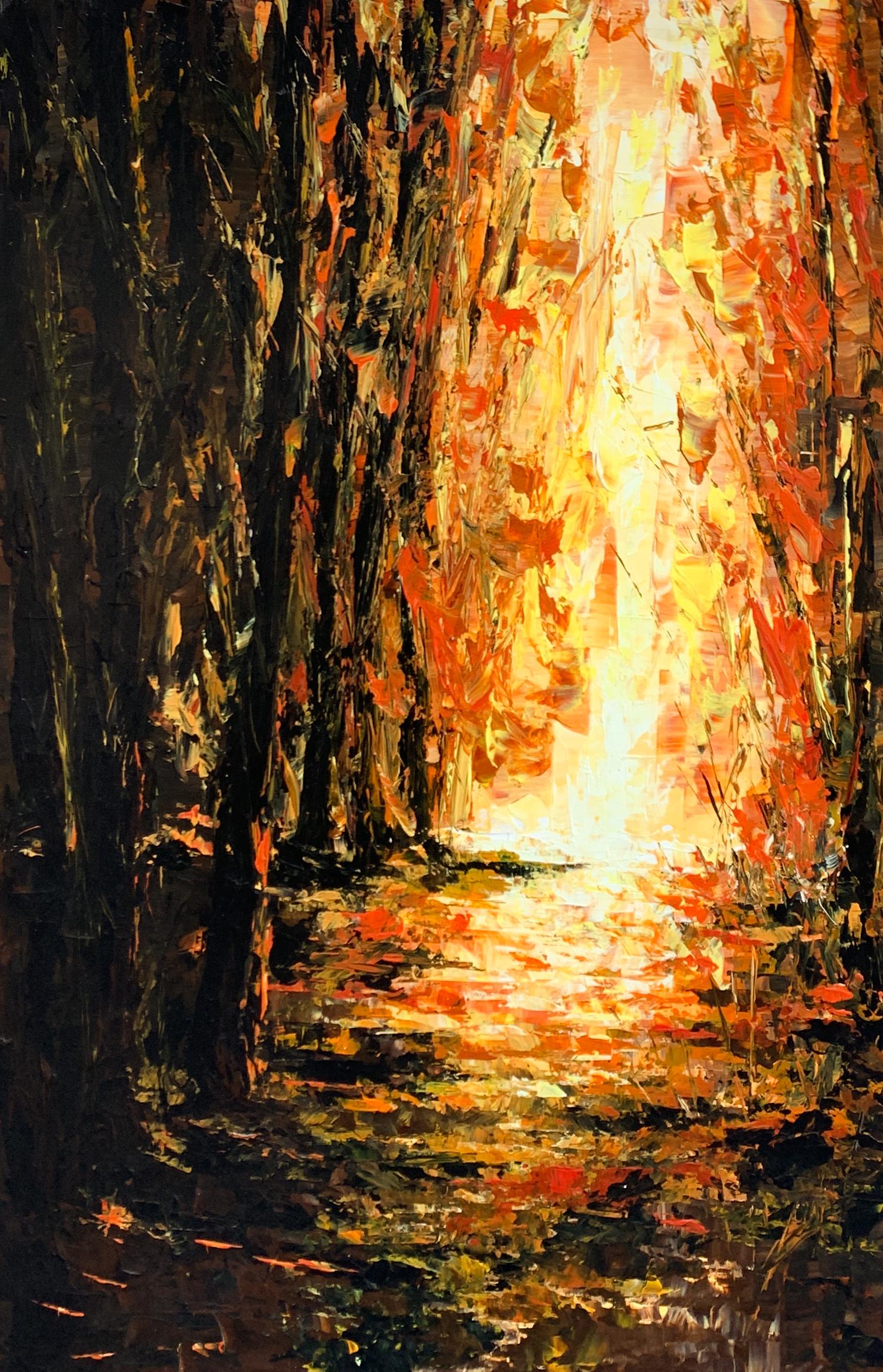 Landscape Painting di THOMAS EASLEY - Thomas Easley - Una passeggiata nei tuoi sogni, Pittura 2001