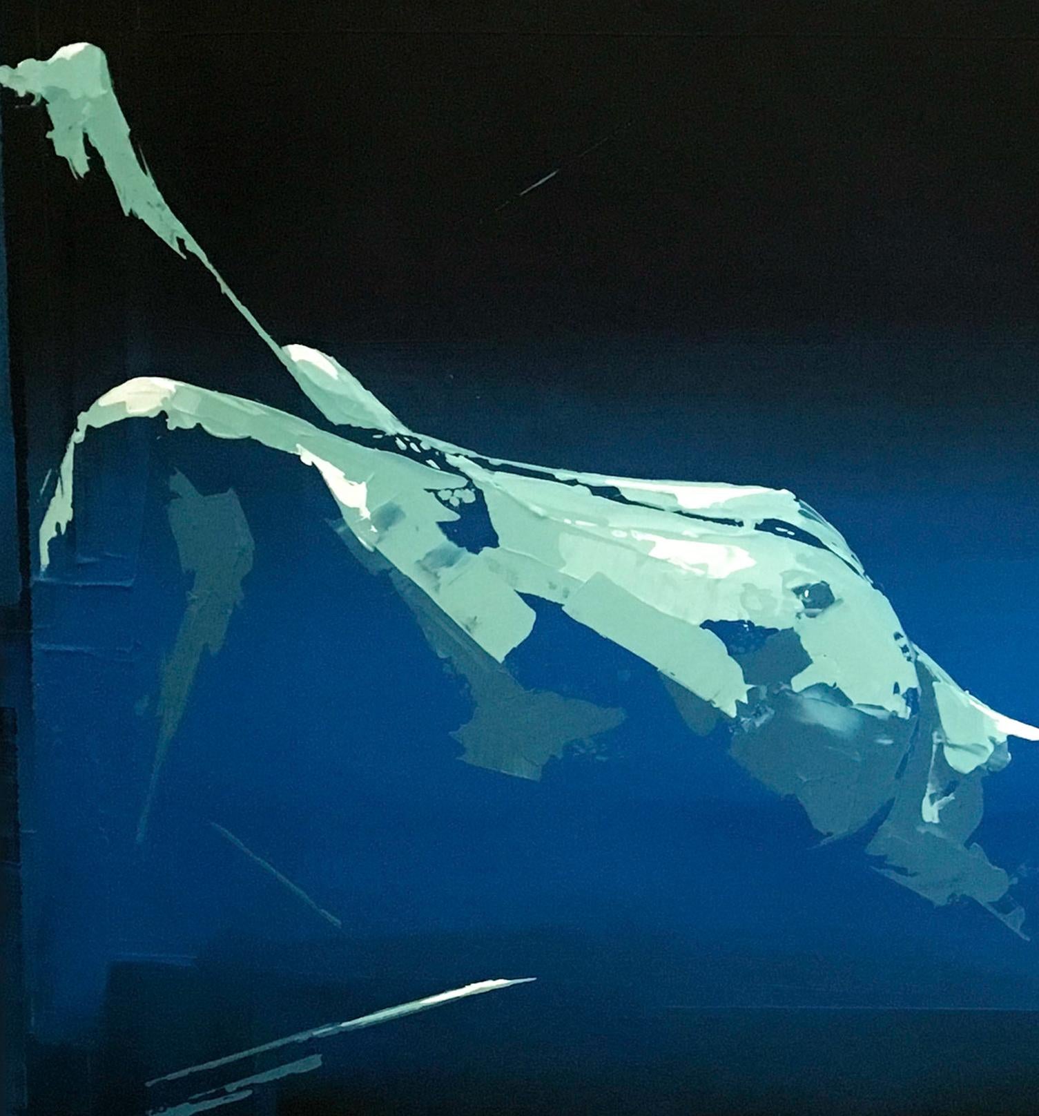 Thomas Easley - Bare Facts, Painting 2020 - Black Figurative Painting by THOMAS EASLEY