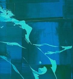Thomas Easley - Free (Dyptych), Painting 2020