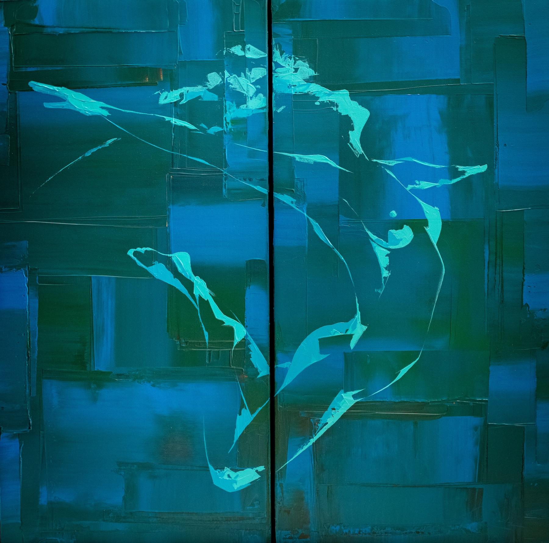 Figurative Painting di THOMAS EASLEY - Thomas Easley - Libero (dittico), Pittura 2020