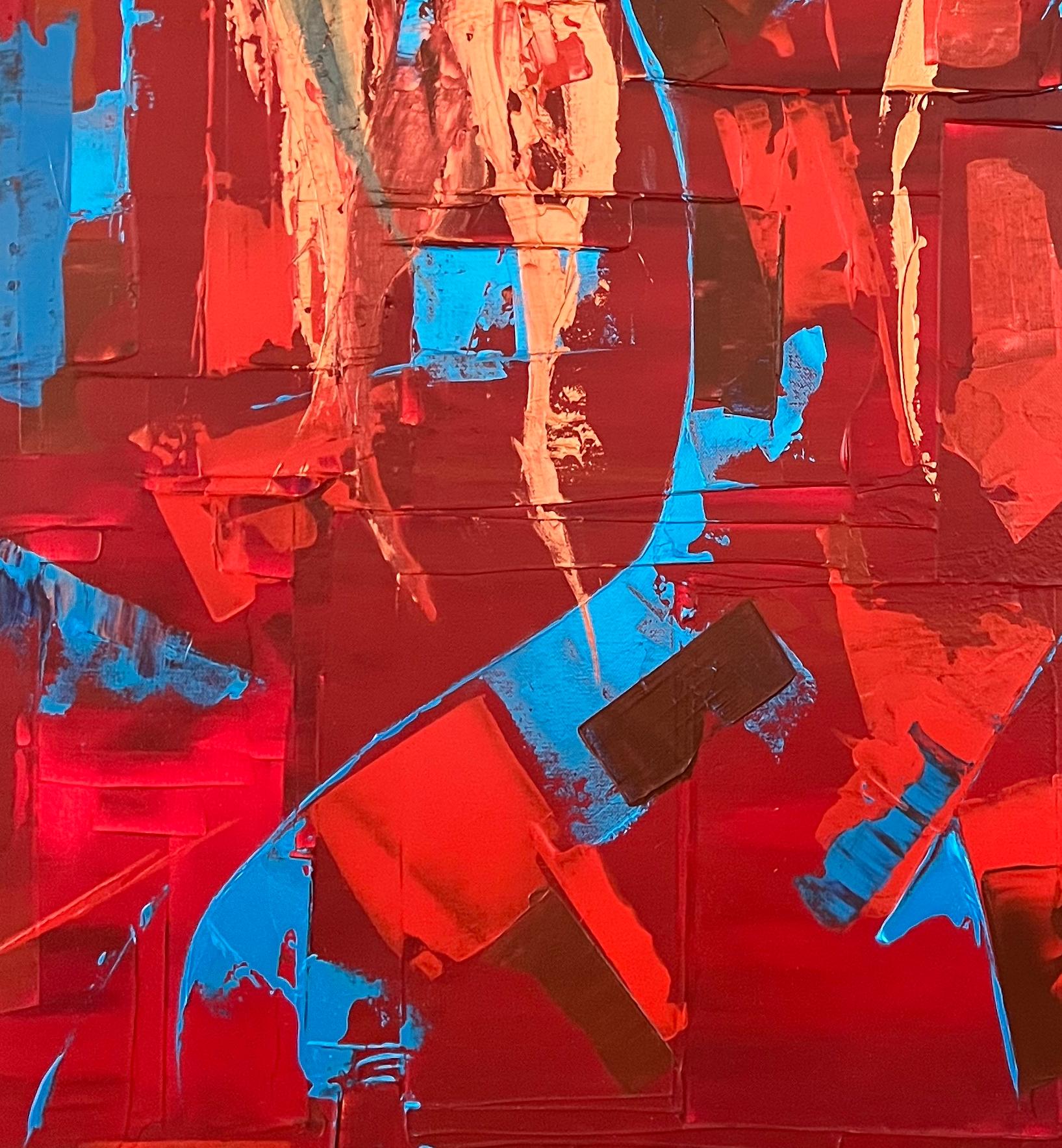 Thomas Easley - Hidden In Plain Sight, Gemälde 2023 (Abstrakt), Painting, von THOMAS EASLEY