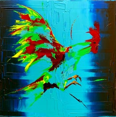 Thomas Easley - Leap Frog, peinture 2023