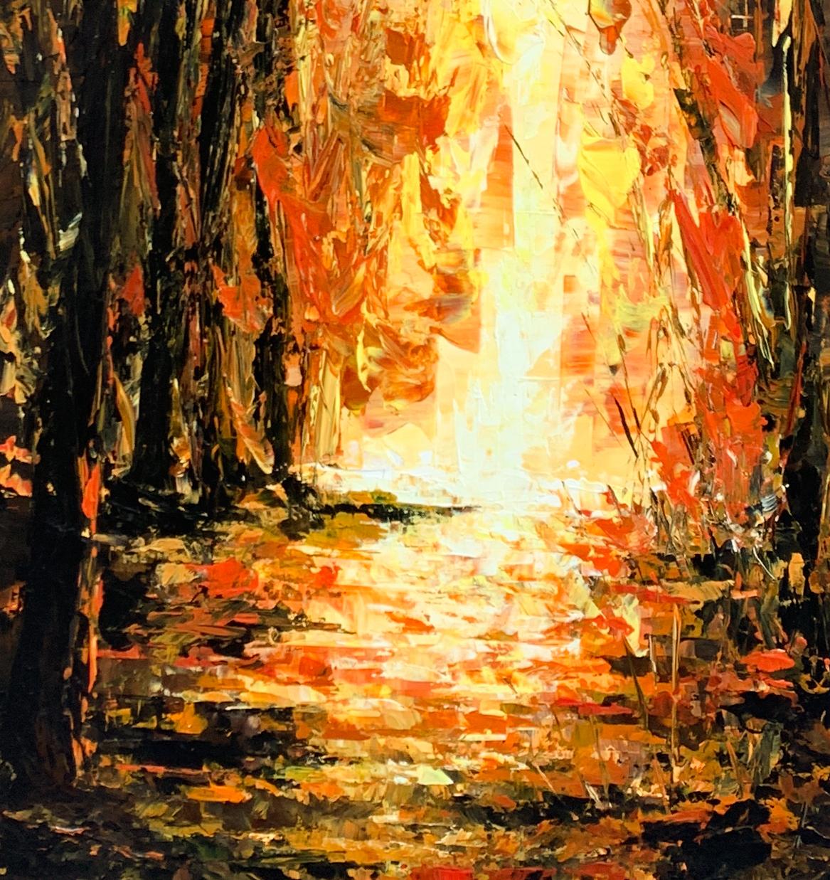Thomas Easley - Una passeggiata nei tuoi sogni, Pittura 2001 - Painting Astratto di THOMAS EASLEY