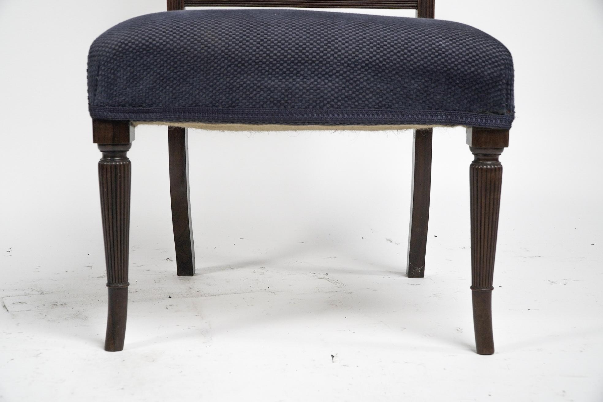 Thomas Edward Collcutt for Collinson & Lock. Aesthetic Movement high back chair. For Sale 1
