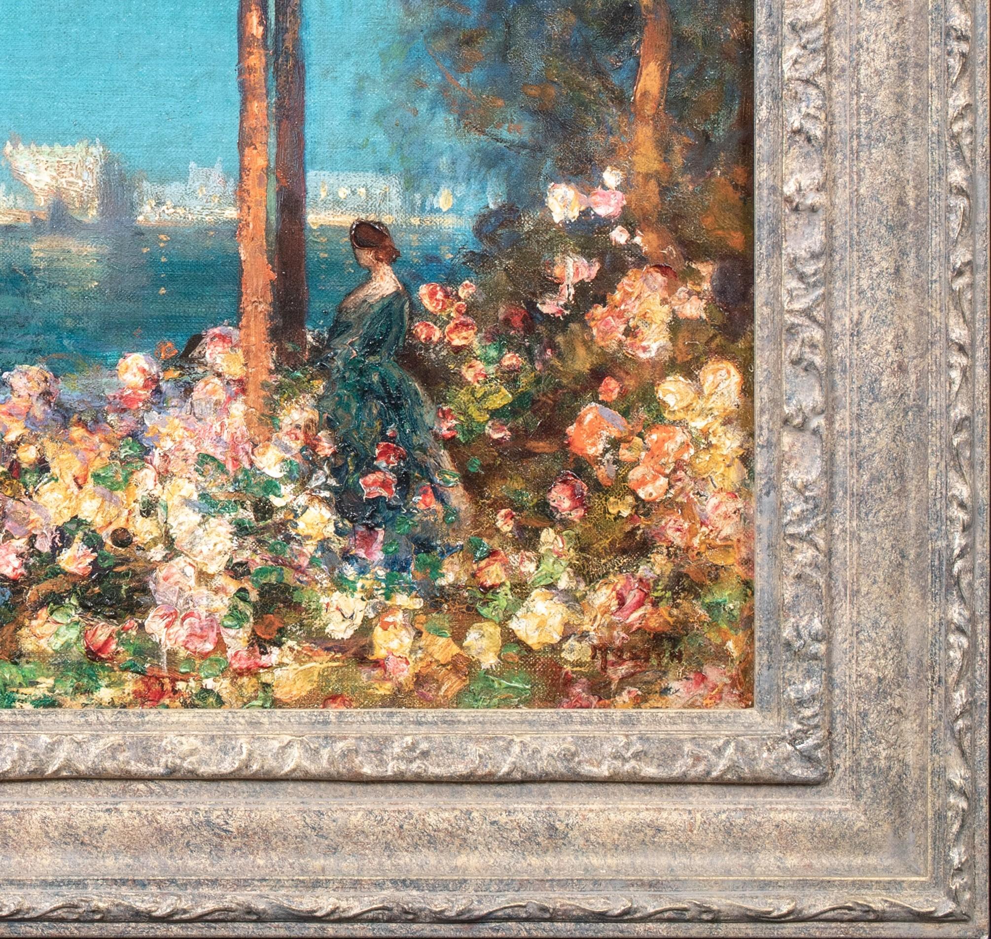 Un jardin enchanté, Venise à distance, 19e siècle Thomas Edwin MOSTYN 1