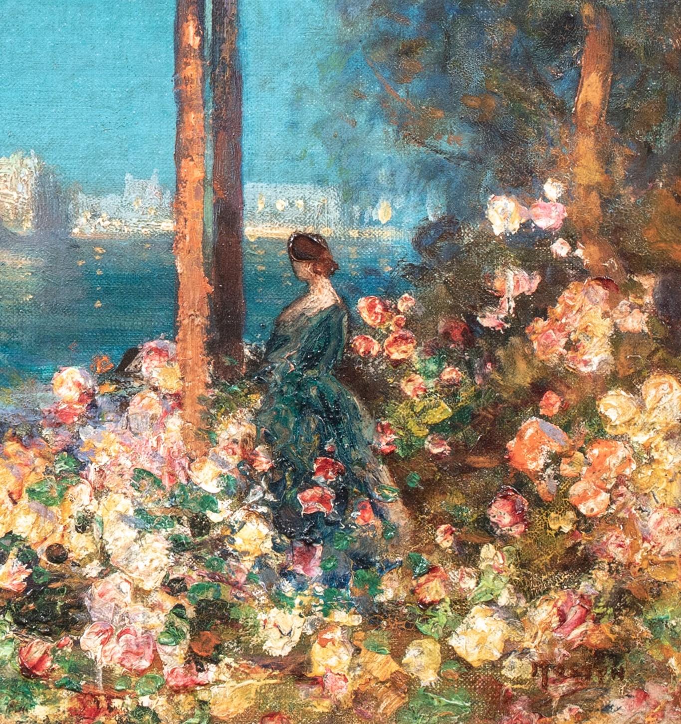 Un jardin enchanté, Venise à distance, 19e siècle Thomas Edwin MOSTYN 4
