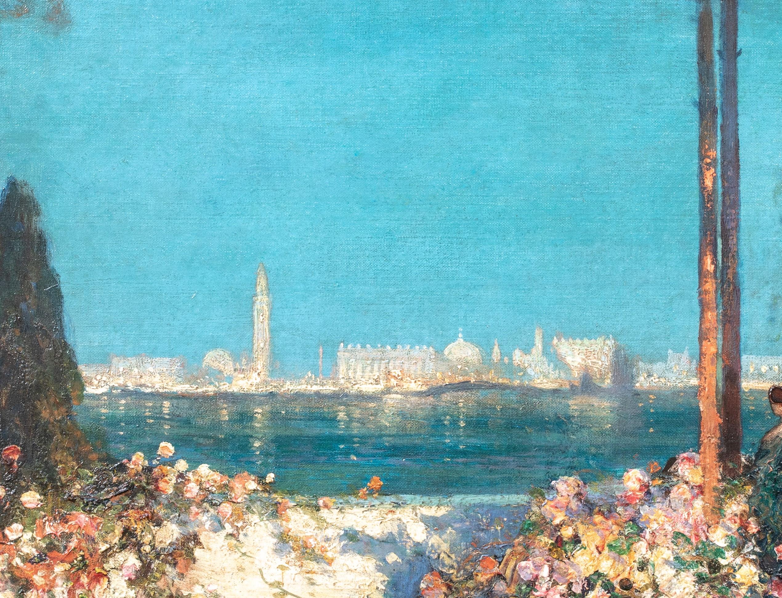 Un jardin enchanté, Venise à distance, 19e siècle Thomas Edwin MOSTYN 5