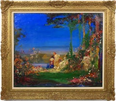 Figures in an Enchanted Garden