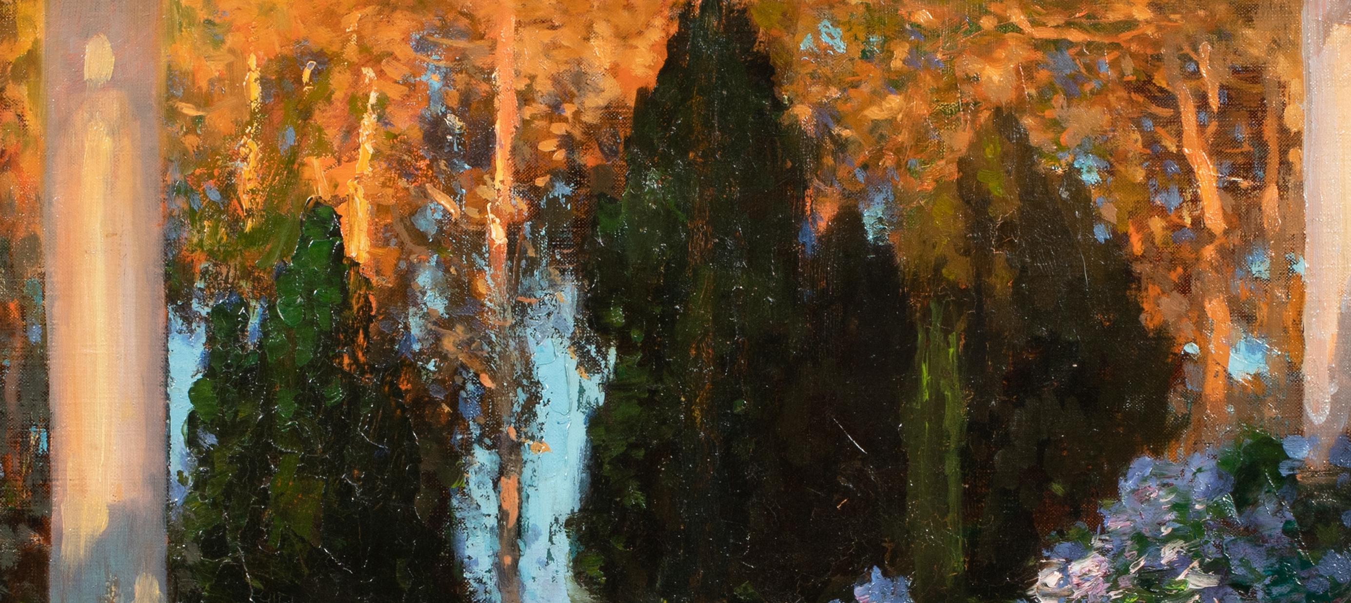 El público, hacia 1900

por Tom Edwin Mostyn, ROI, RWA, RCA (británico, 1864-1930)

Gran escena de principios del siglo XIX de una novia rodeada de figuras en un jardín encantado, óleo sobre lienzo de Tom Mostyn. Raro ejemplar de gran tamaño de la