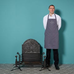 Thomas Elsley (1882-1905) Jacobean Style Iron Fire Grate