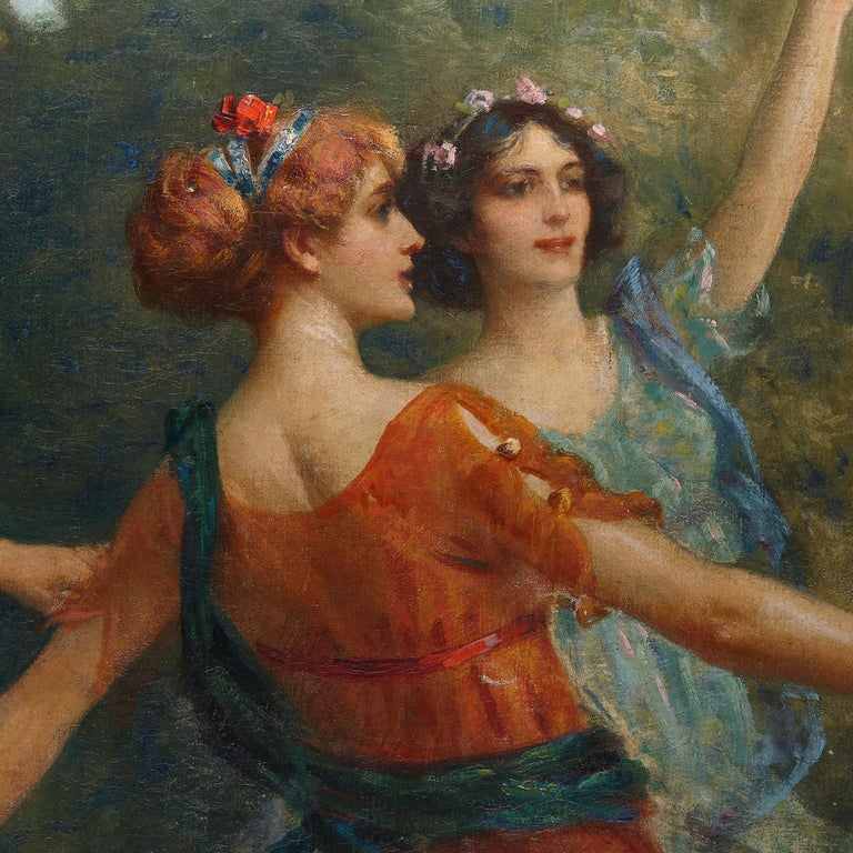 Thomas Eyre Macklin 'Arcadia,' a very large British Neoclassical Arts