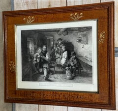 Thomas Faed, "Baith Faither und Mither" Aesthetic Movement Rahmen, CIRCA 1875