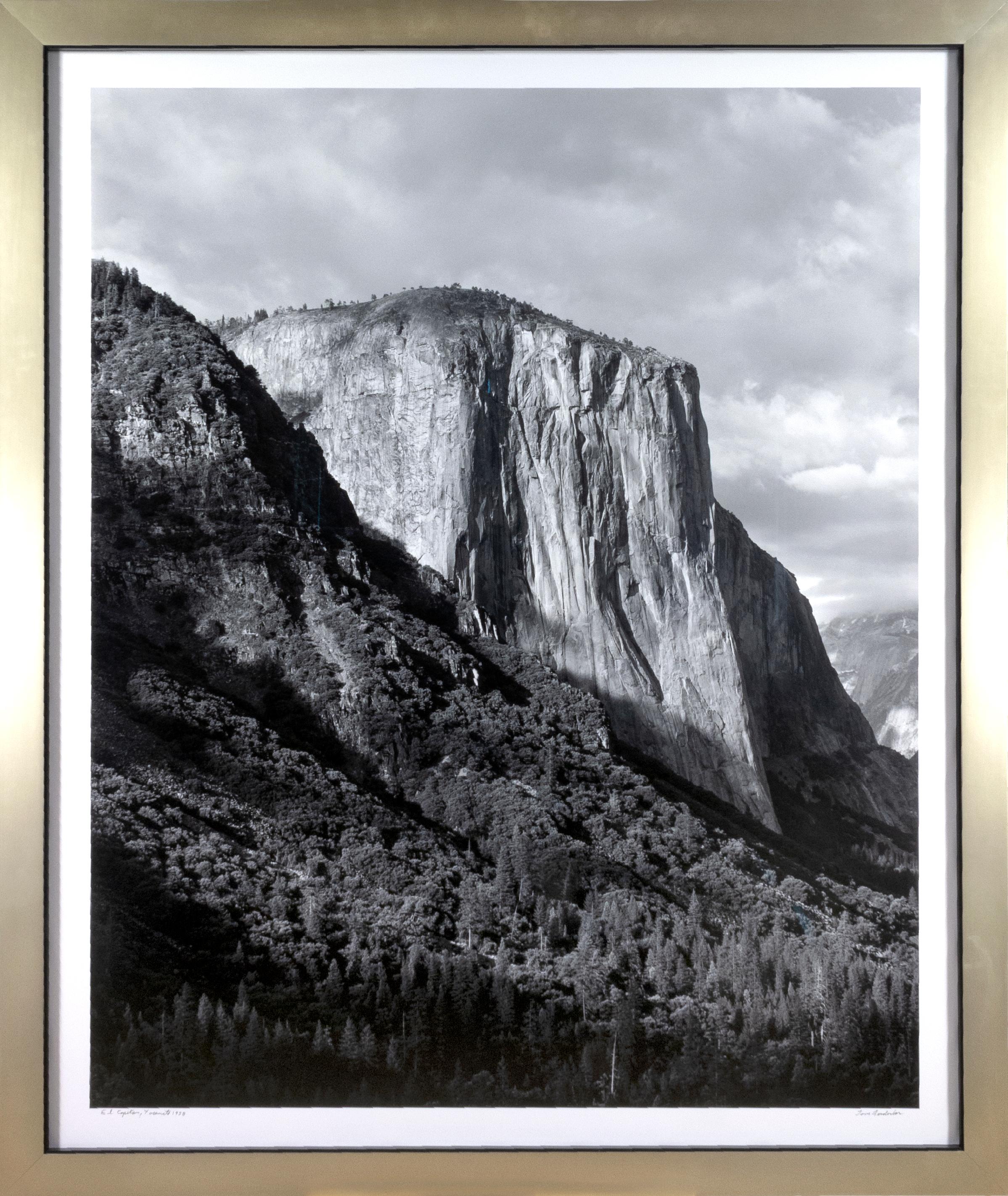 Thomas Ferderbar Landscape Photograph - "El Capitan, Yosemite National Park CA, " Photograph signed by Tom Ferderbar