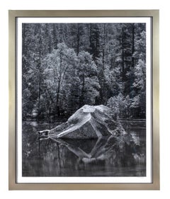"Rock, Mirror Lake, CA (Yosemite), " Photograph signed by Tom Ferderbar