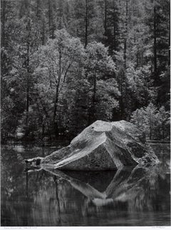 'Rock, Mirror Lake, Yosemite' Original Photograph by Thomas Ferderbar