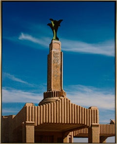 "Shamrock Conoco, TX, Route 66 Series, " Color Photograph by Thomas Ferderbar